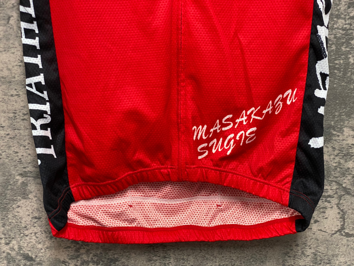 JA844 WAVE ONE 半袖 サイクルジャージ 赤 L TEAM TOLVGH