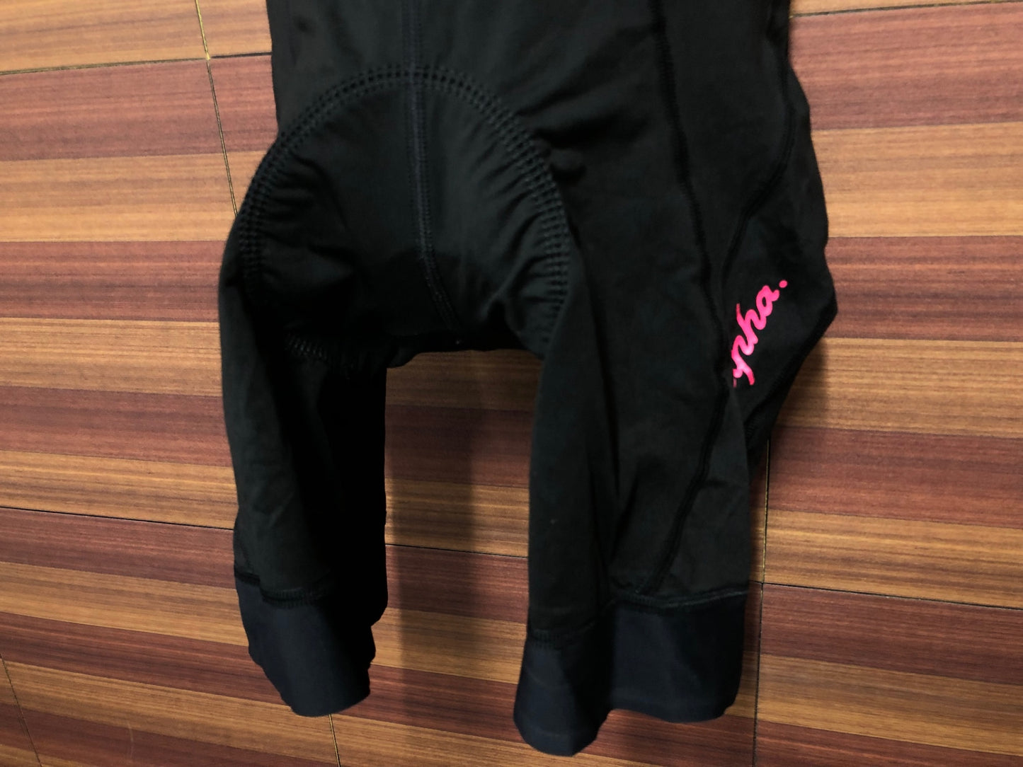 IO926 ラファ Rapha WOMEN'S BIB SHORTS ビブショーツ 黒 ピンク S