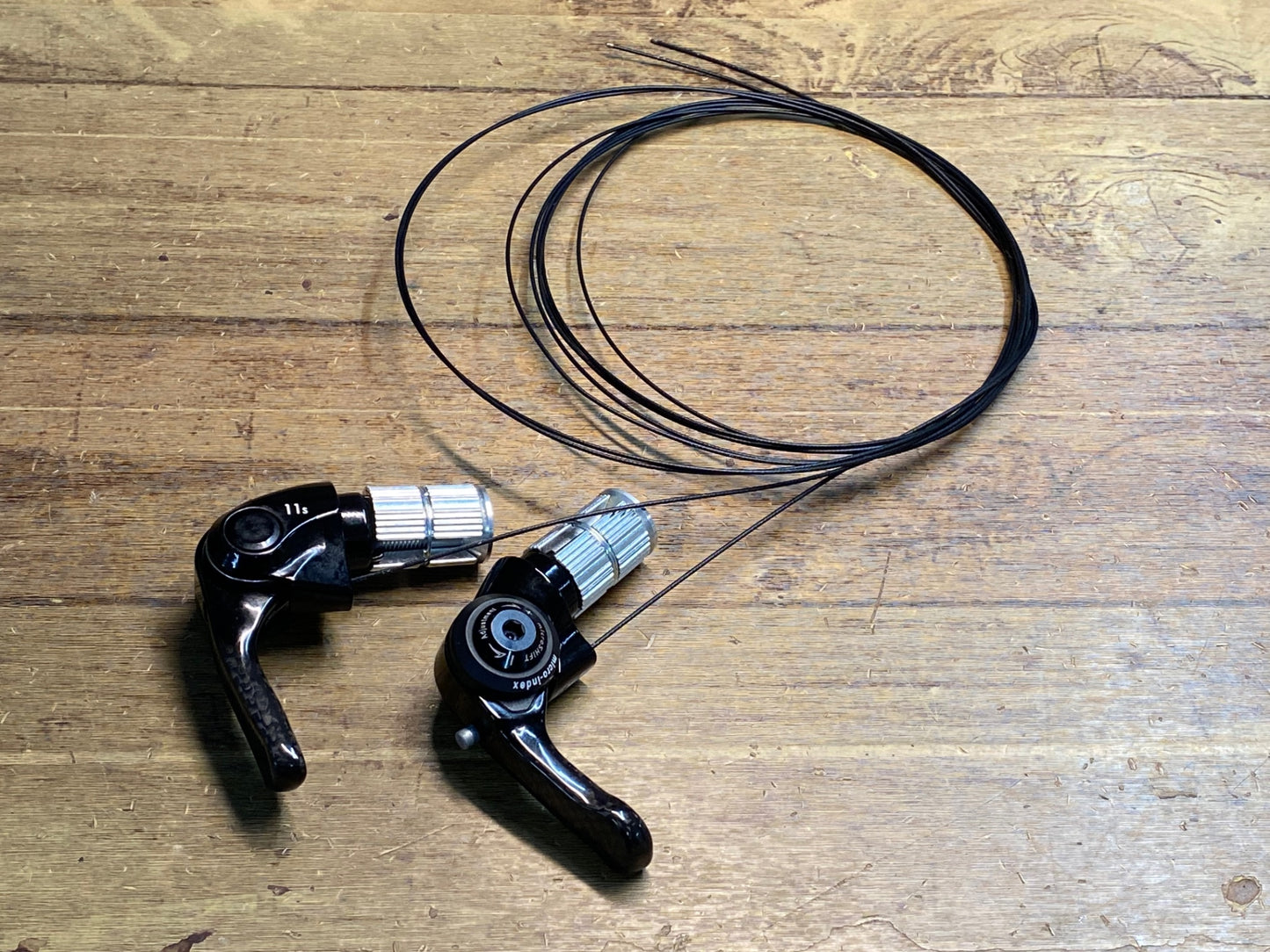 IN195 マイクロシフト MICROSHIFT カーボン バーエンドコントローラー 11S