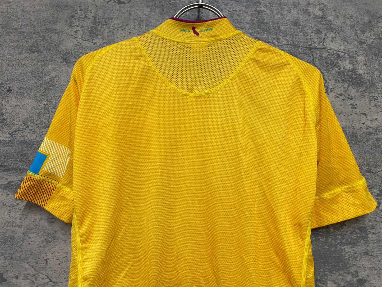 JD369 オアノット ORNOT 半袖 サイクルジャージ 黄 M