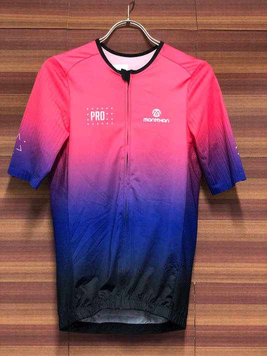 IP754 モーゼン MORETHAN PRO 半袖サイクルジャージ 赤紺 L