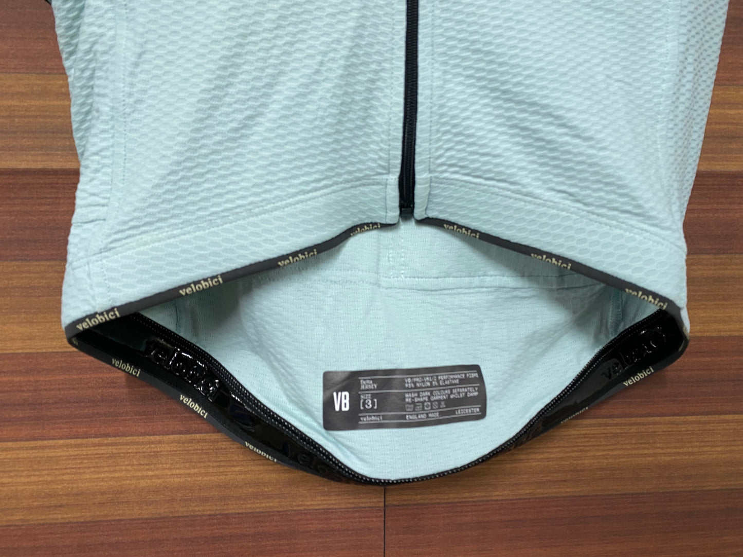 IO521 ヴェロビチ velobici Delta JERSEY 半袖 サイクルジャージ 水色 3