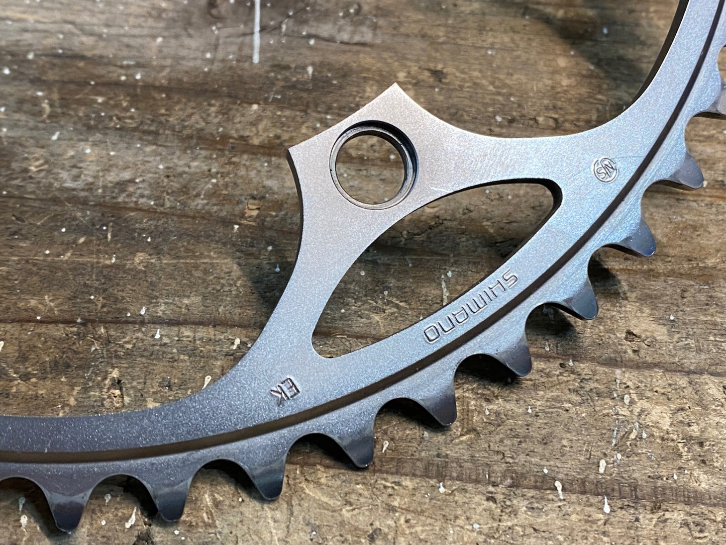 IP853 シマノ SHIMANO デュラエース DURA-ACE NJS チェーンリング 52T PCD144 トラック