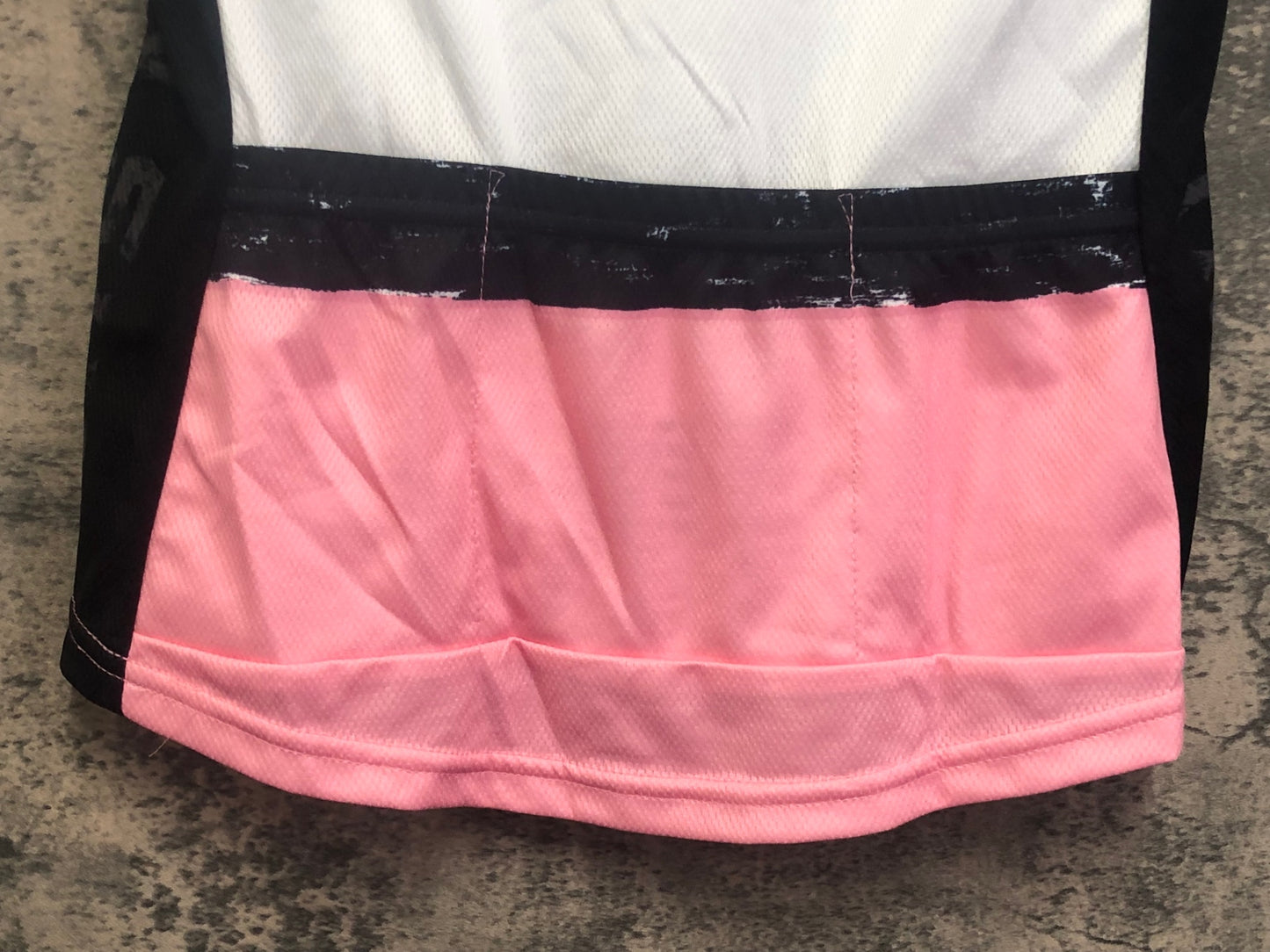 IW592 ツインシックス TWIN SIX 半袖 サイクルジャージ 白ピンク women's S