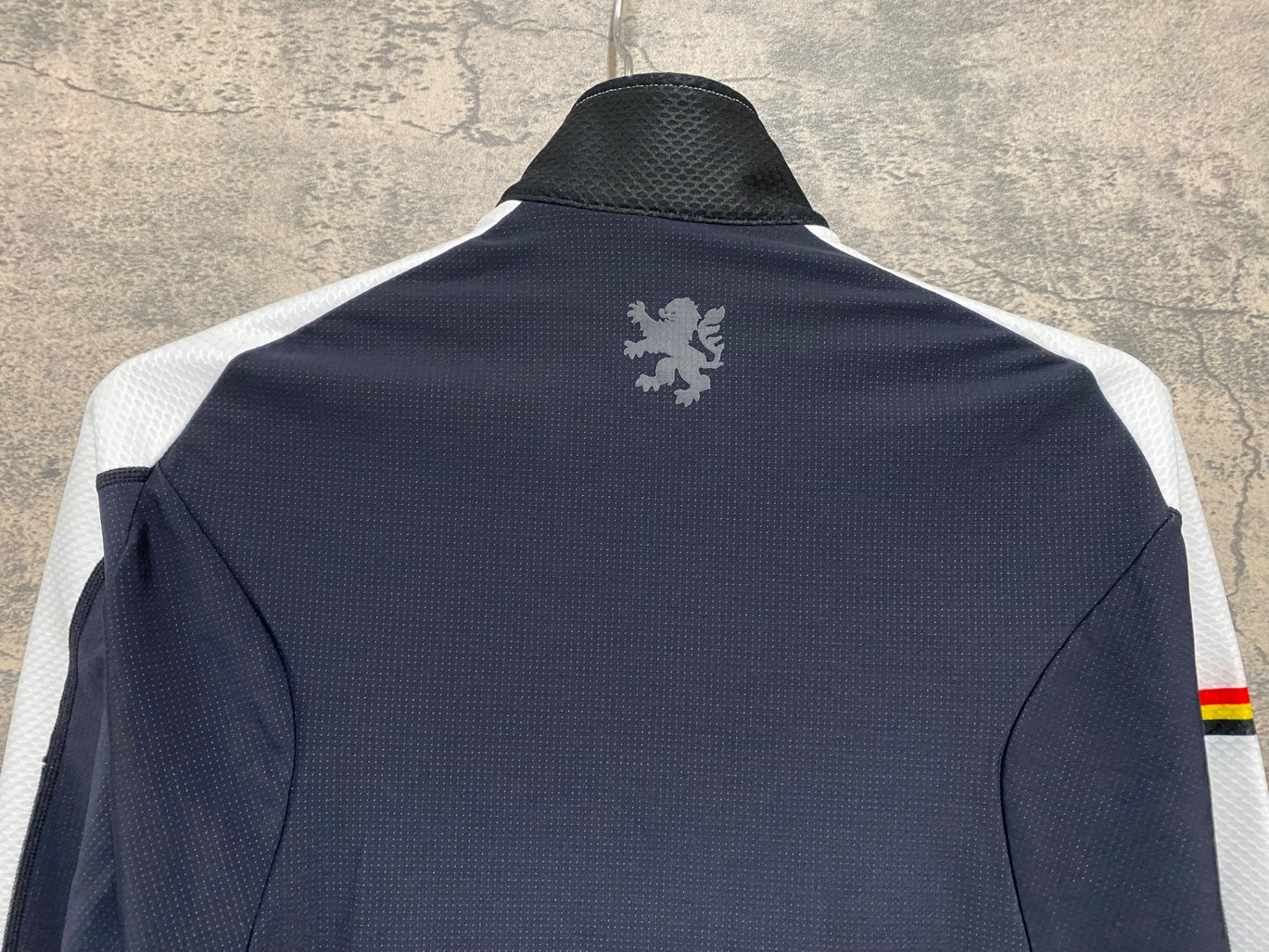 JB711 リオンドカペルミュール Lion de KAPELMUUR 長袖 サイクルジャケット 白 M 裏起毛