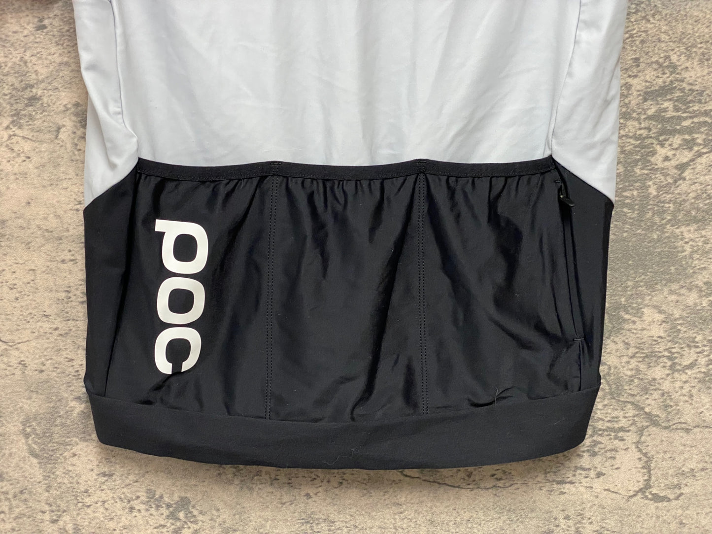 JD995 ポック POC 半袖 サイクルジャージ S グレー