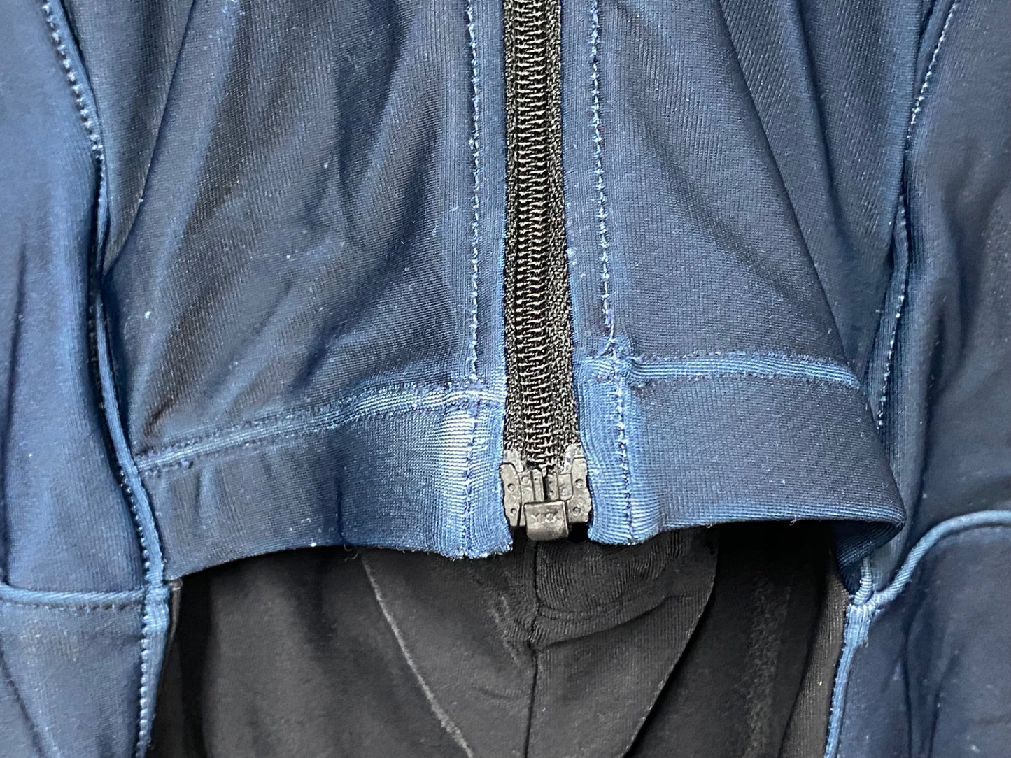 IY544 サンボルト SUNVOLT 長袖 ワンピース セパレート 裏起毛 紺 M