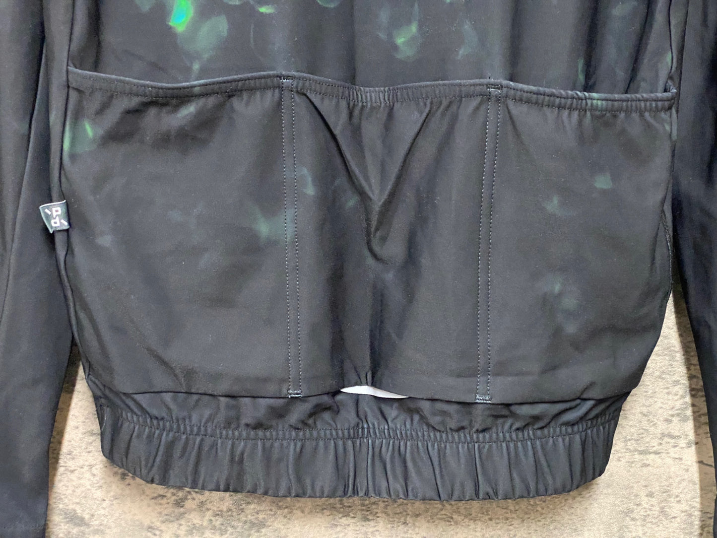 JC042 プロトンドパリ Peloton de Paris 長袖 サイクルジャージ 黒 L TADAAM