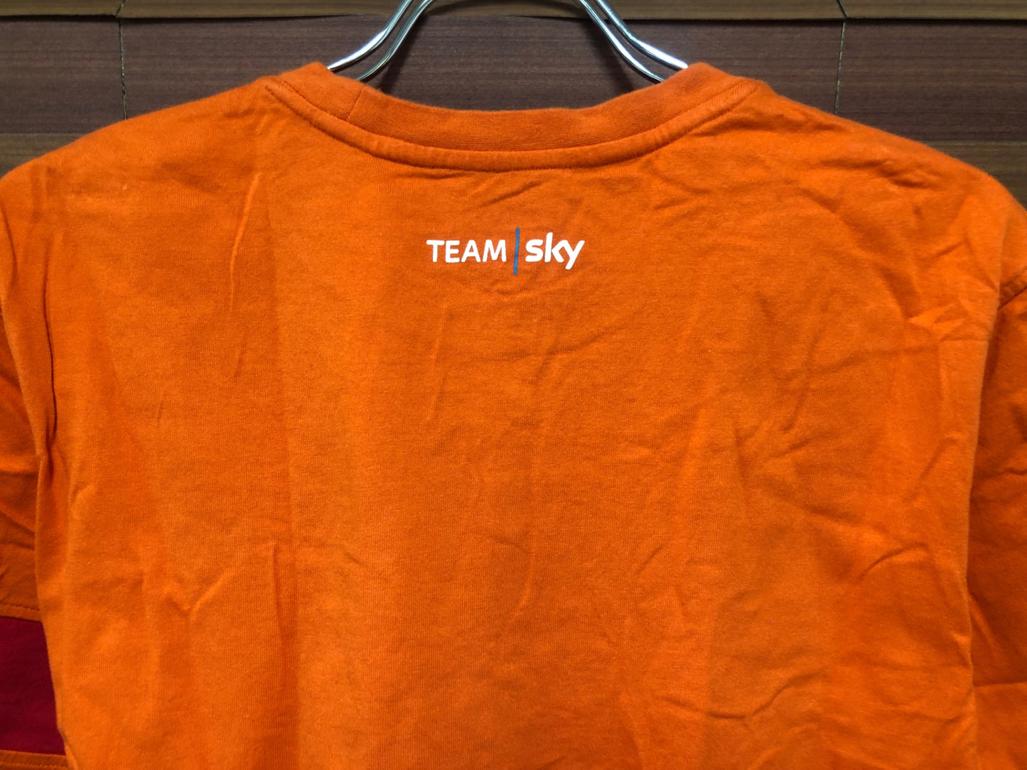 IO145 ラファ Rapha TEAM SKY Tシャツ 半袖 オレンジ M