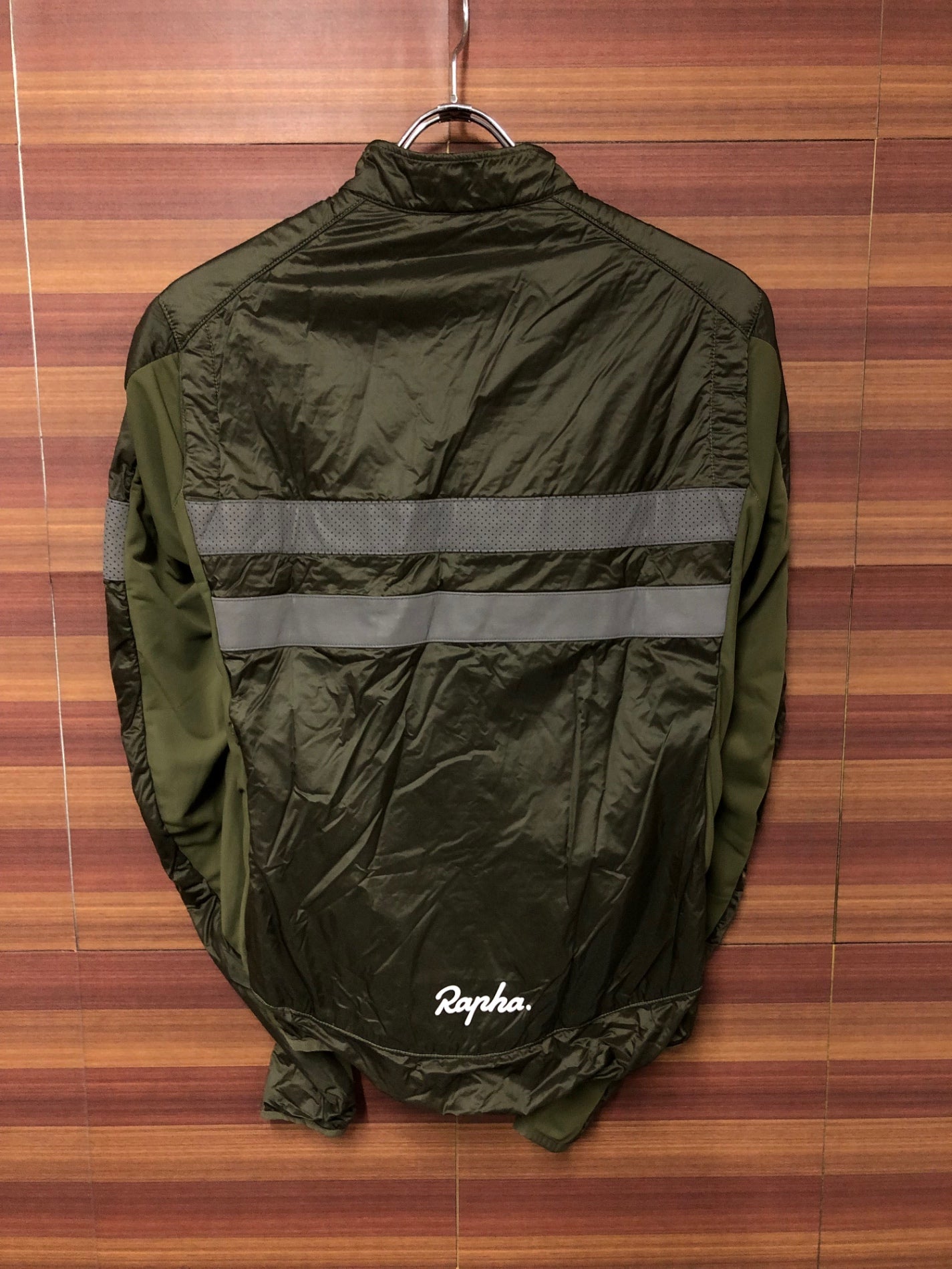 IK682 ラファ Rapha BREVET INSULATED JACKET 長袖 サイクルジャケット カーキ XS