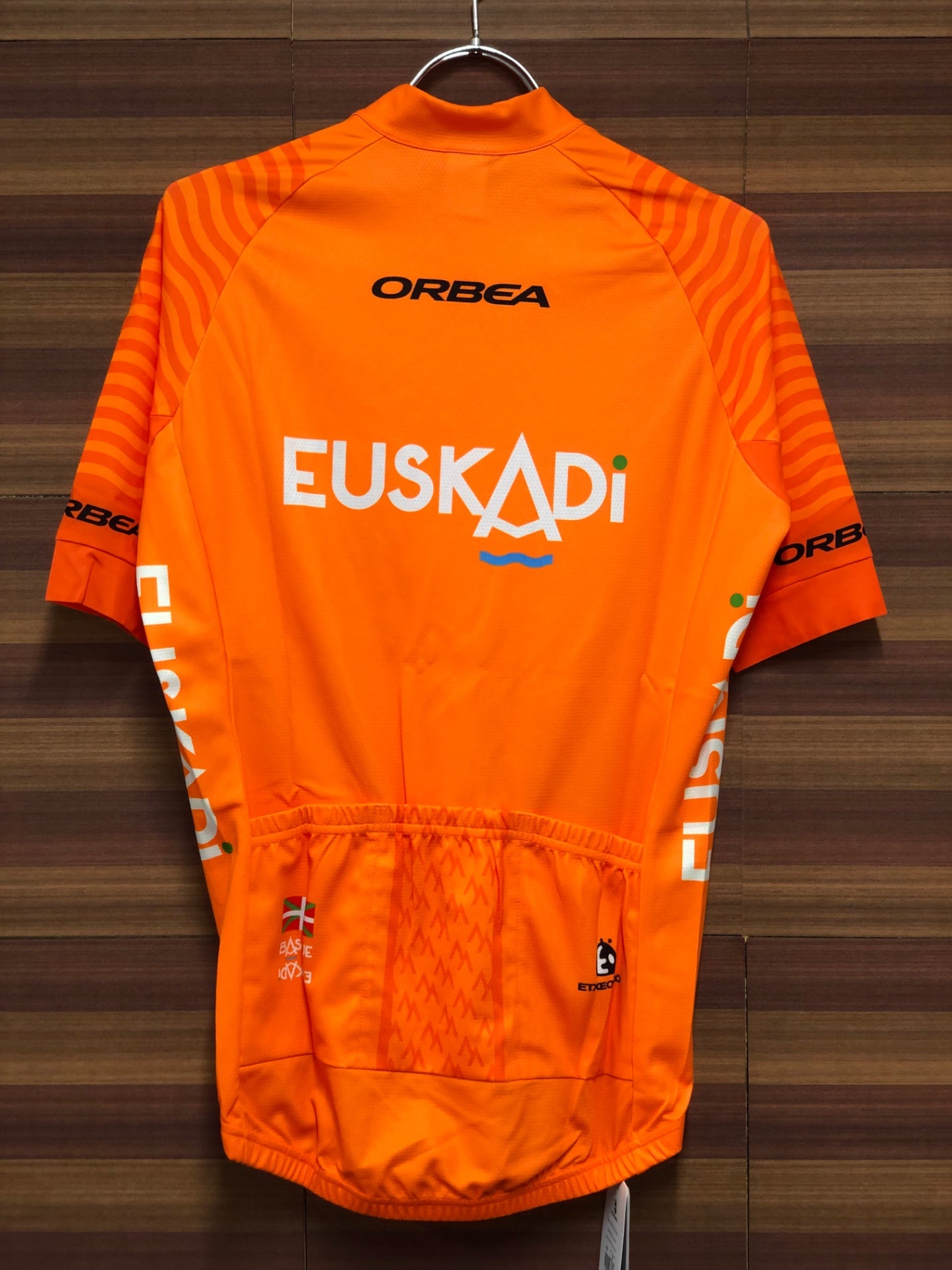 IM011 エチュオンド EXTEONDO 半袖サイクルジャージ オレンジ M ESUKADAI