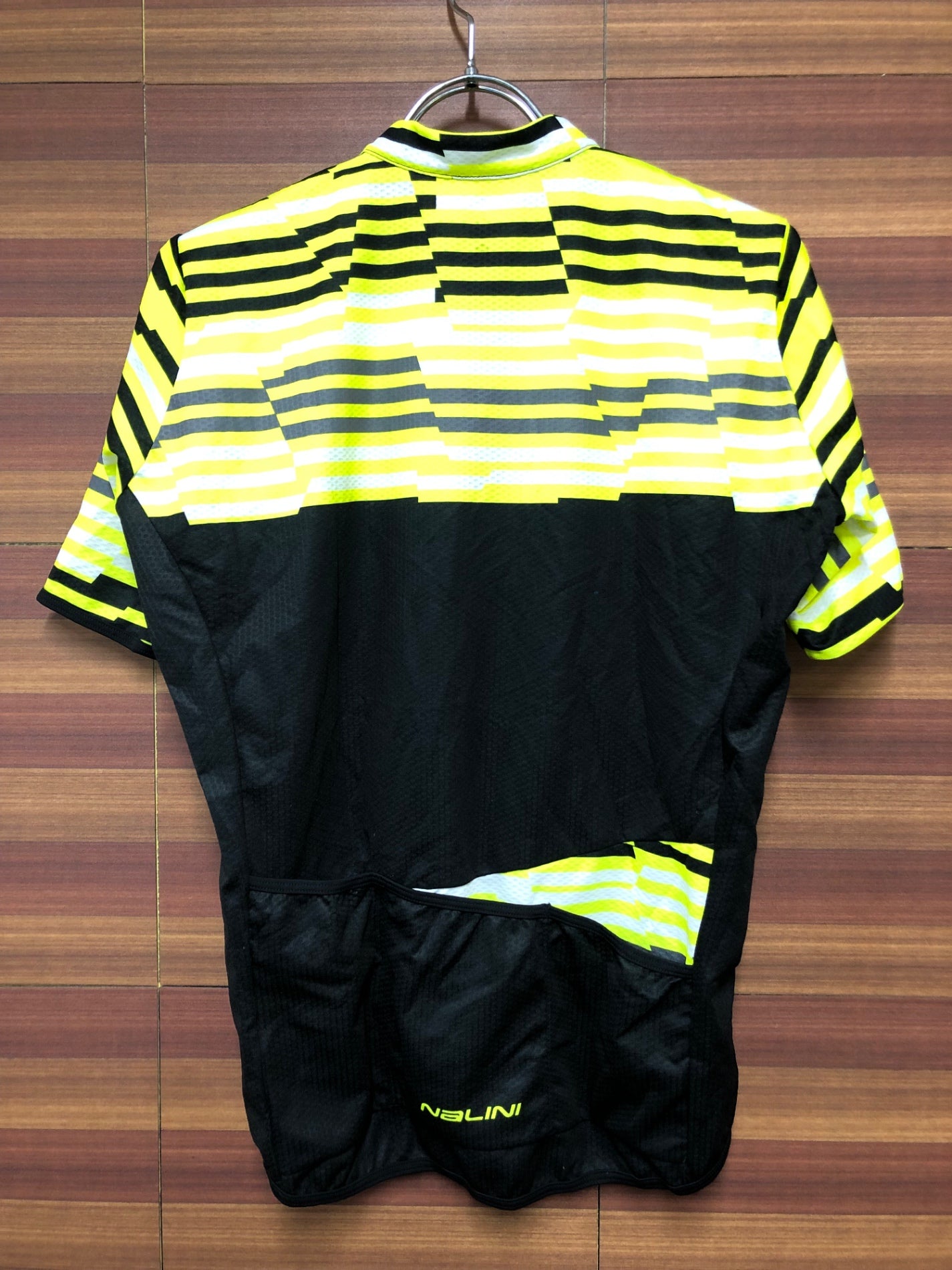 IM871 ナリーニ Narini 半袖 サイクルジャージ M ネオンイエロー