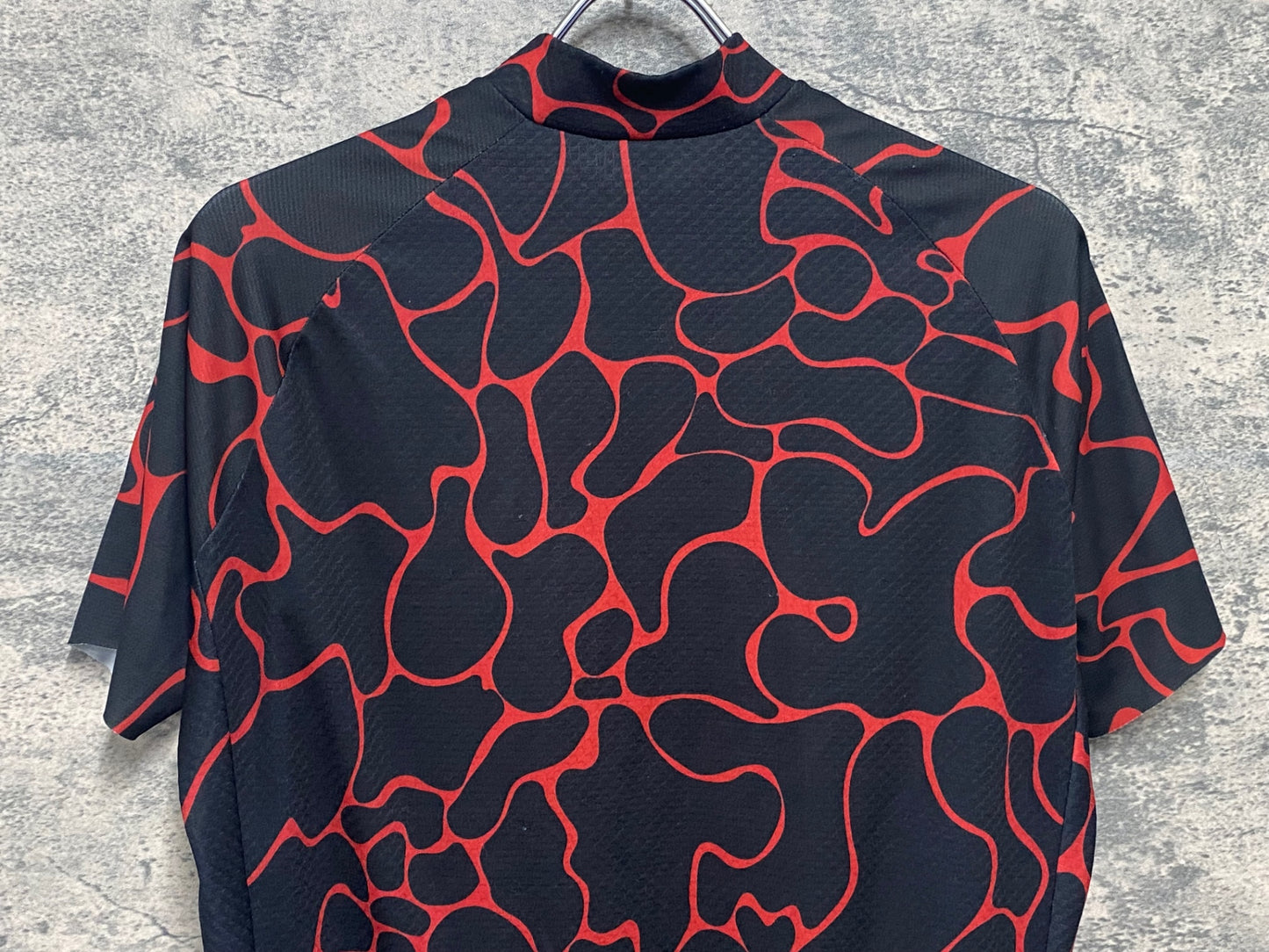 IY601 アソス ASSOS MILLE GT SUMMER SS JERSEY C2-VOGANSKI 半袖 サイクルジャージ 赤 黒 L