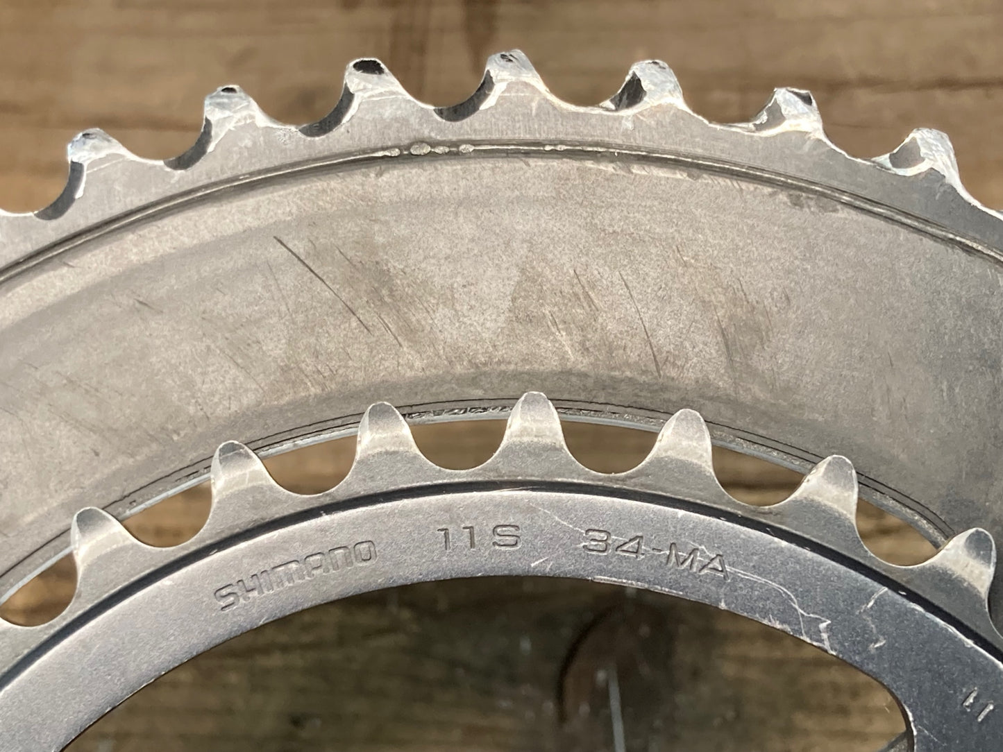 IY959 シマノ SHIMANO アルテグラ ULTEGRA FC-6800 クランクセット 170mm 50/34T