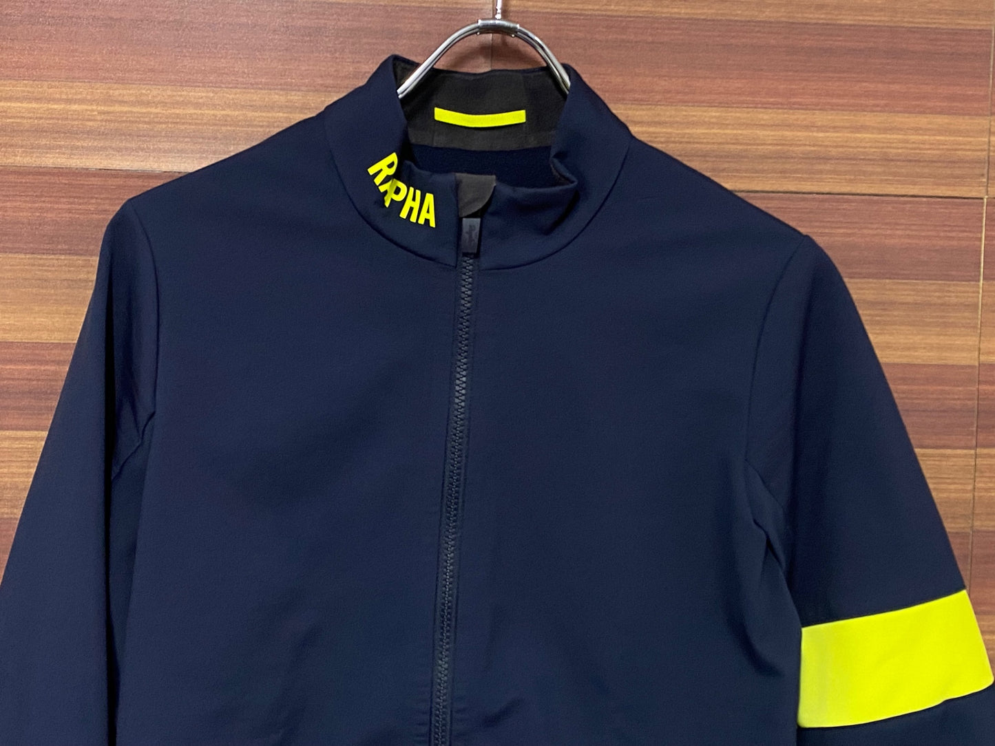 IS676 ラファ RAPHA PRO TEAM TRAINING JACKET 長袖 サイクルジャージ 黒 L