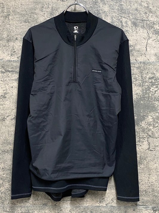 JB019 パールイズミ PEARL iZUMi 長袖 Tシャツ 黒 XL