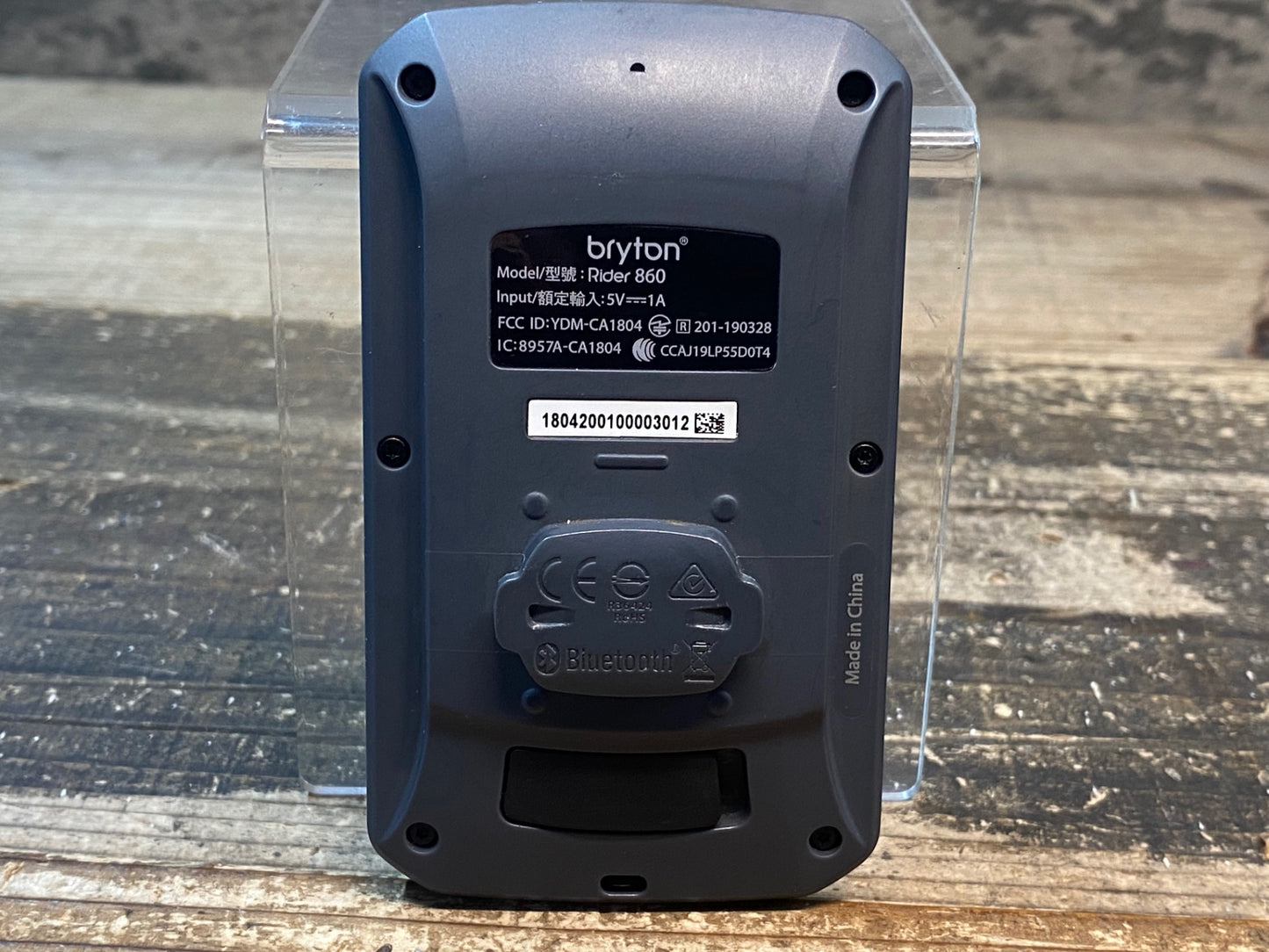 IW105 ブライトン bryton Rider 860 ※地図のダウンロード不可のためジャンク