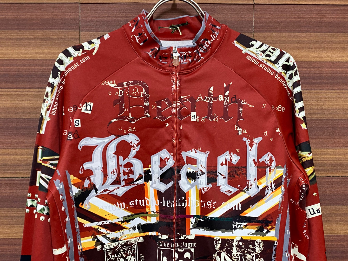 IS050 パンダーニ PANDANI 裏起毛 ウインタージャージ 赤 L