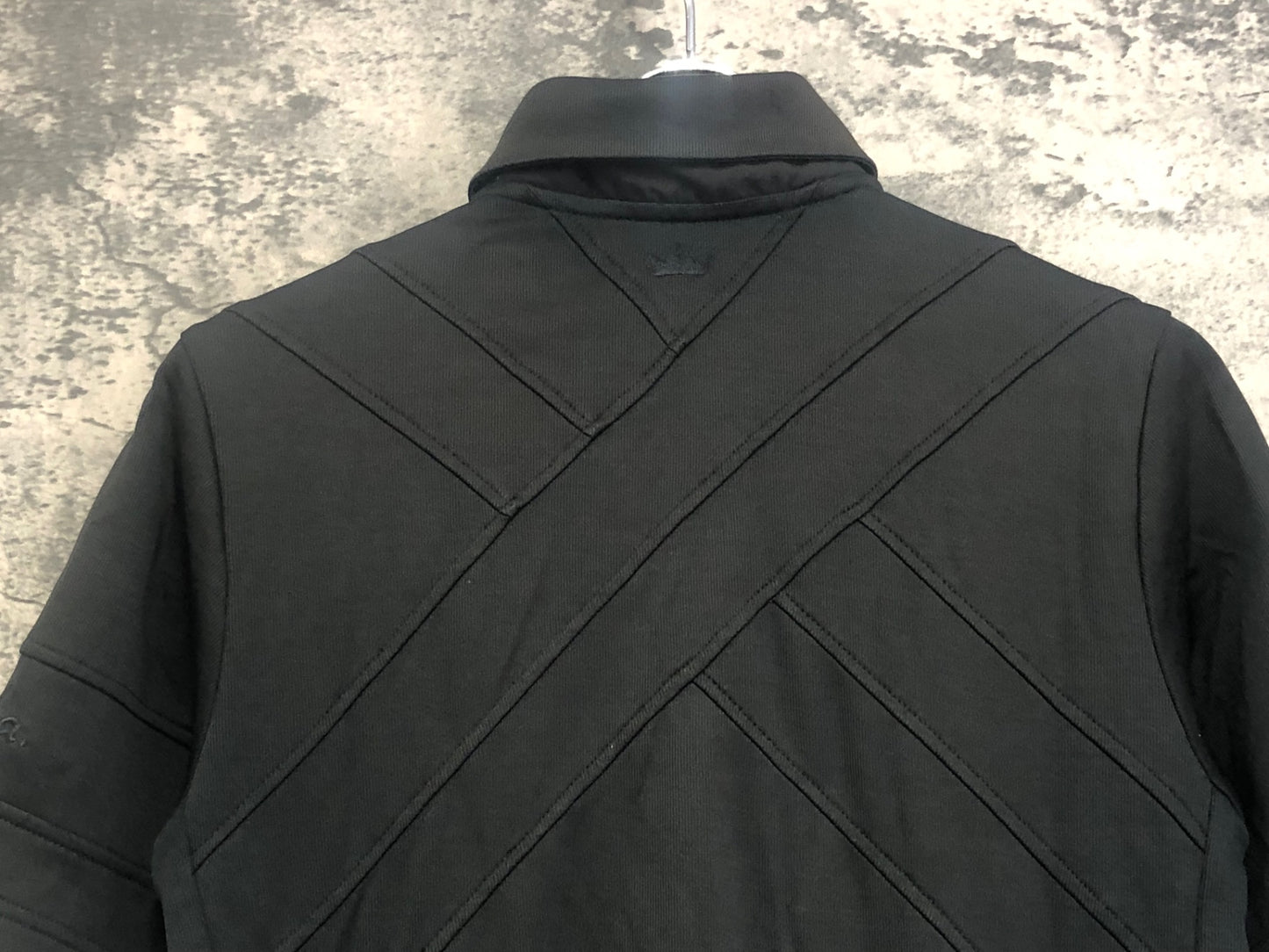 IX169 ラファ Rapha KINGS OF PAIN JERSEY 半袖 サイクルジャージ 黒 M ラファ10周年記念モデル ※ほつれ、チャック破損