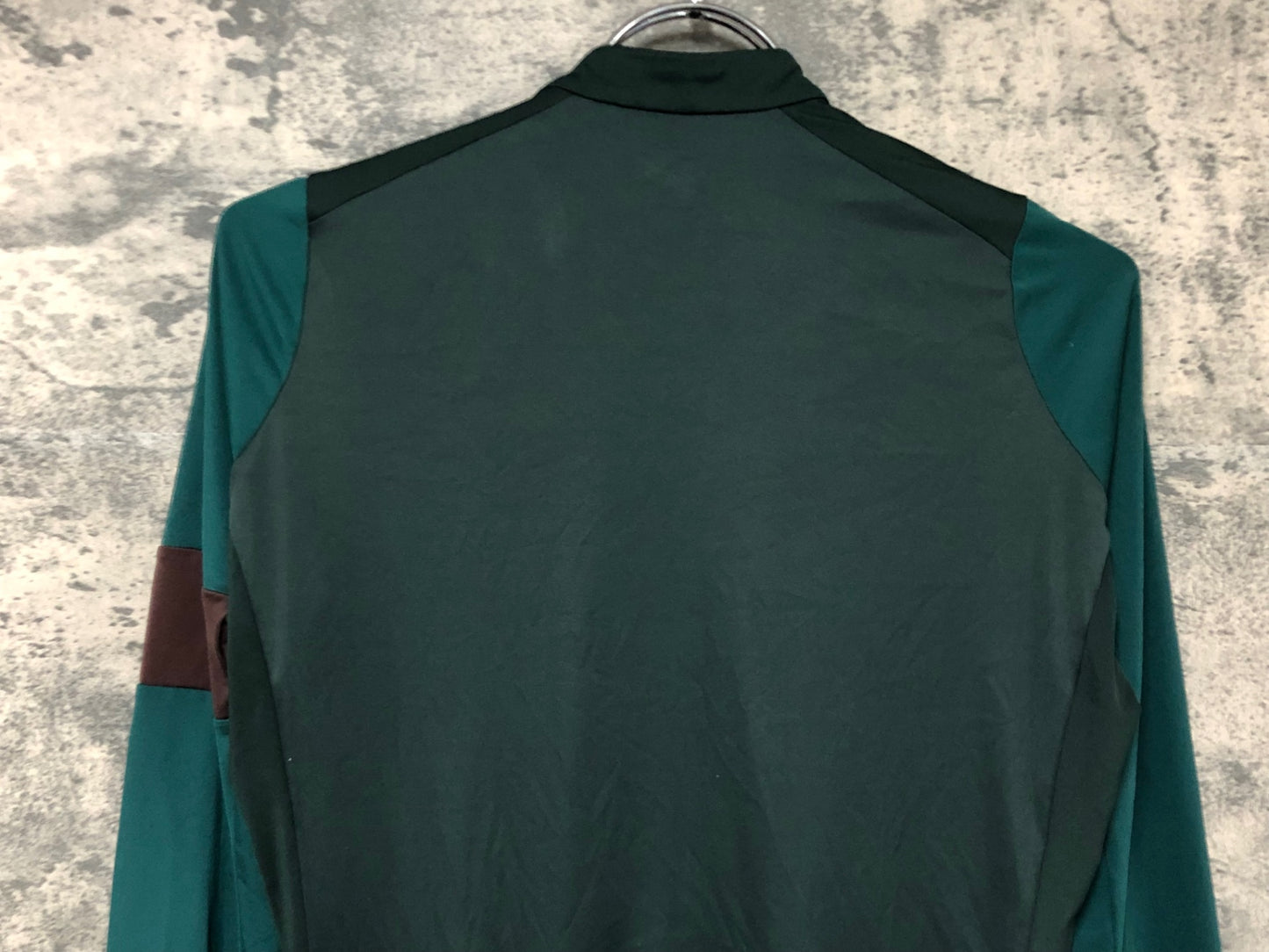 IV514 ラファ Rapha PRO TEAM LONG SLEEVE TRAINING JERSEY 長袖 サイクルジャージ 深緑 S