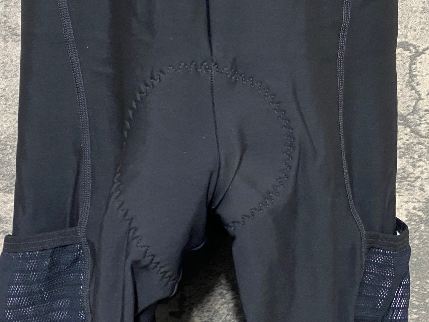 IW198 カフェドシクリステ ビブタイツ 裏起毛 黒 Lサイズ