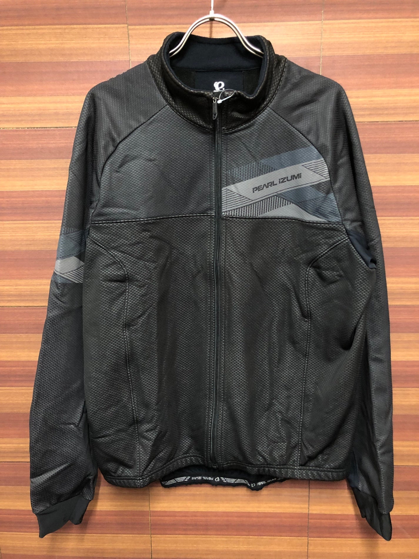 IR652 パールイズミ PEARL iZUMi 長袖サイクルジャケット 黒 BXL 裏起毛 WIND BREAK