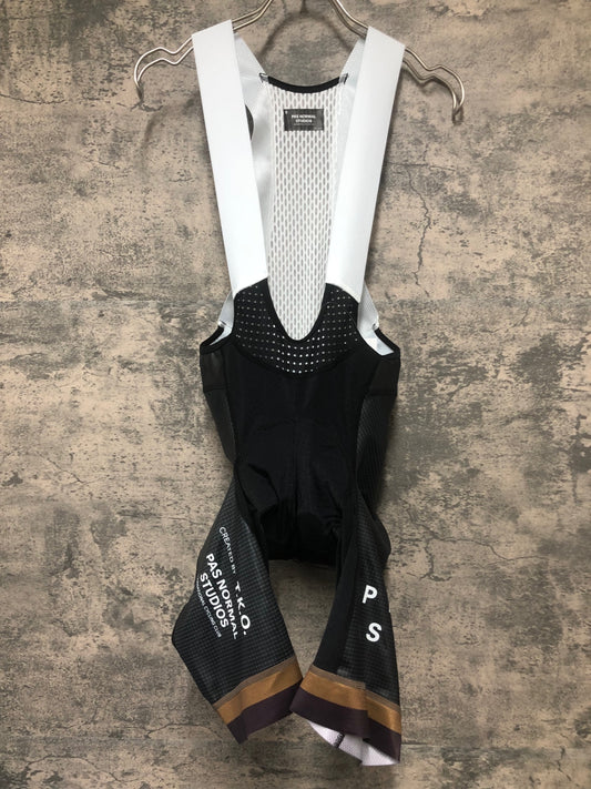 IY139 パスノーマルスタジオ PAS NORMAL STUDIOS T.K.O. ビブショーツ 黒 S