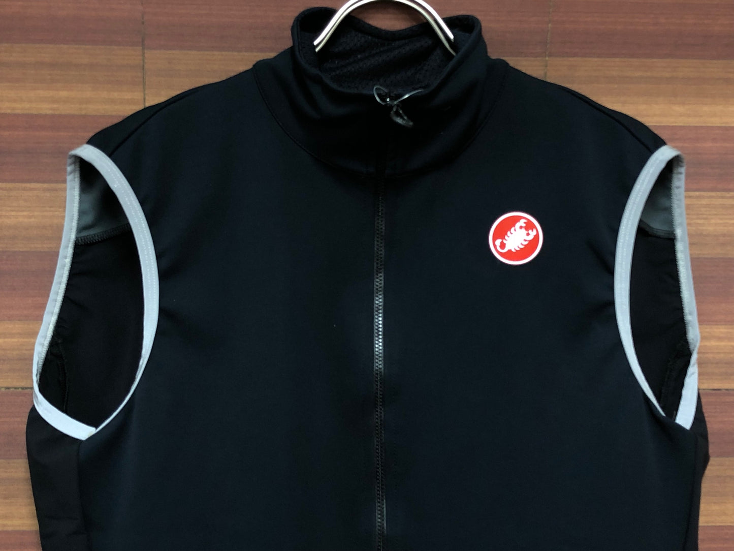 IQ668 カステリ CASTELLI ROSSOCORSA Perfetto RoS 2 VEST ジレ サイクルベスト 濃紺 XL GORE-TEX