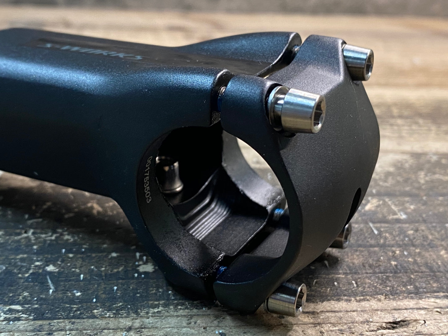 IN587 スペシャライズド SPECIALIZED エスワークス S-WORKS ターマック TARMAC STEM アルミ ステム 100mm 6° 黒