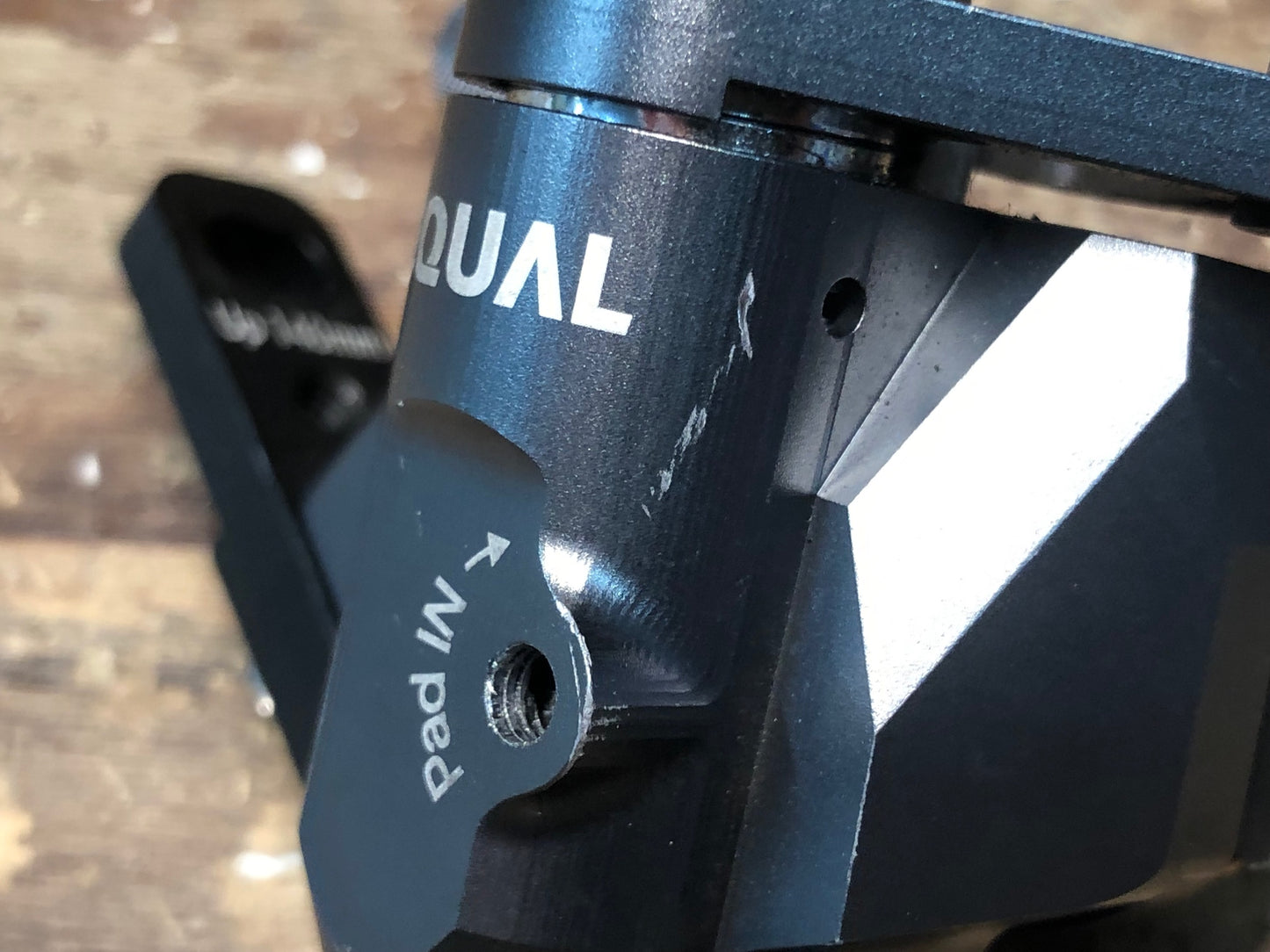 IK902 グロータック GROWTAC イコール EQUAL 機械式ディスクキャリパーセット フラットマウント グレー