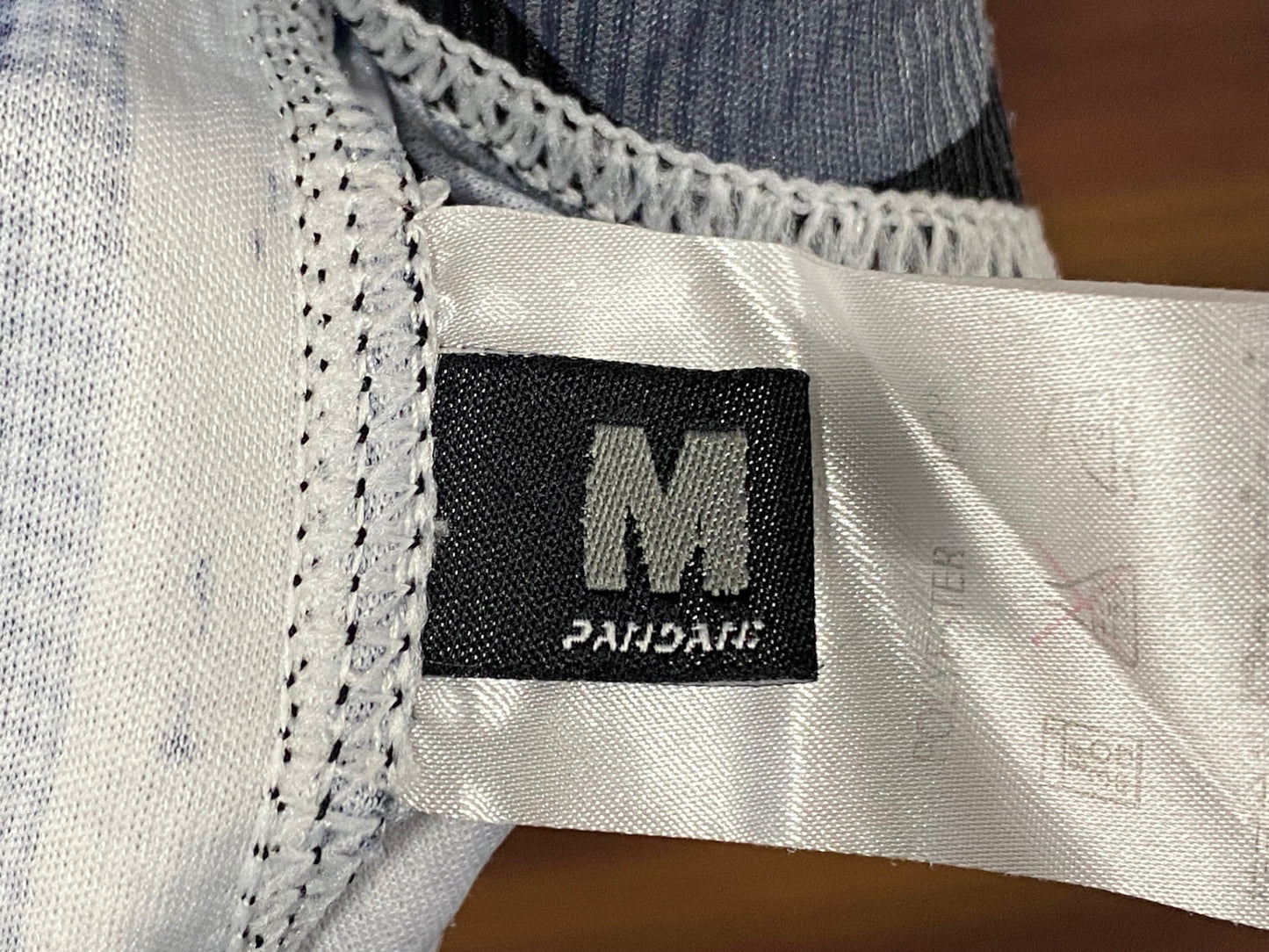 IT128 パンダーニ Pandani 半袖 サイクルジャージ 黒 グレー M