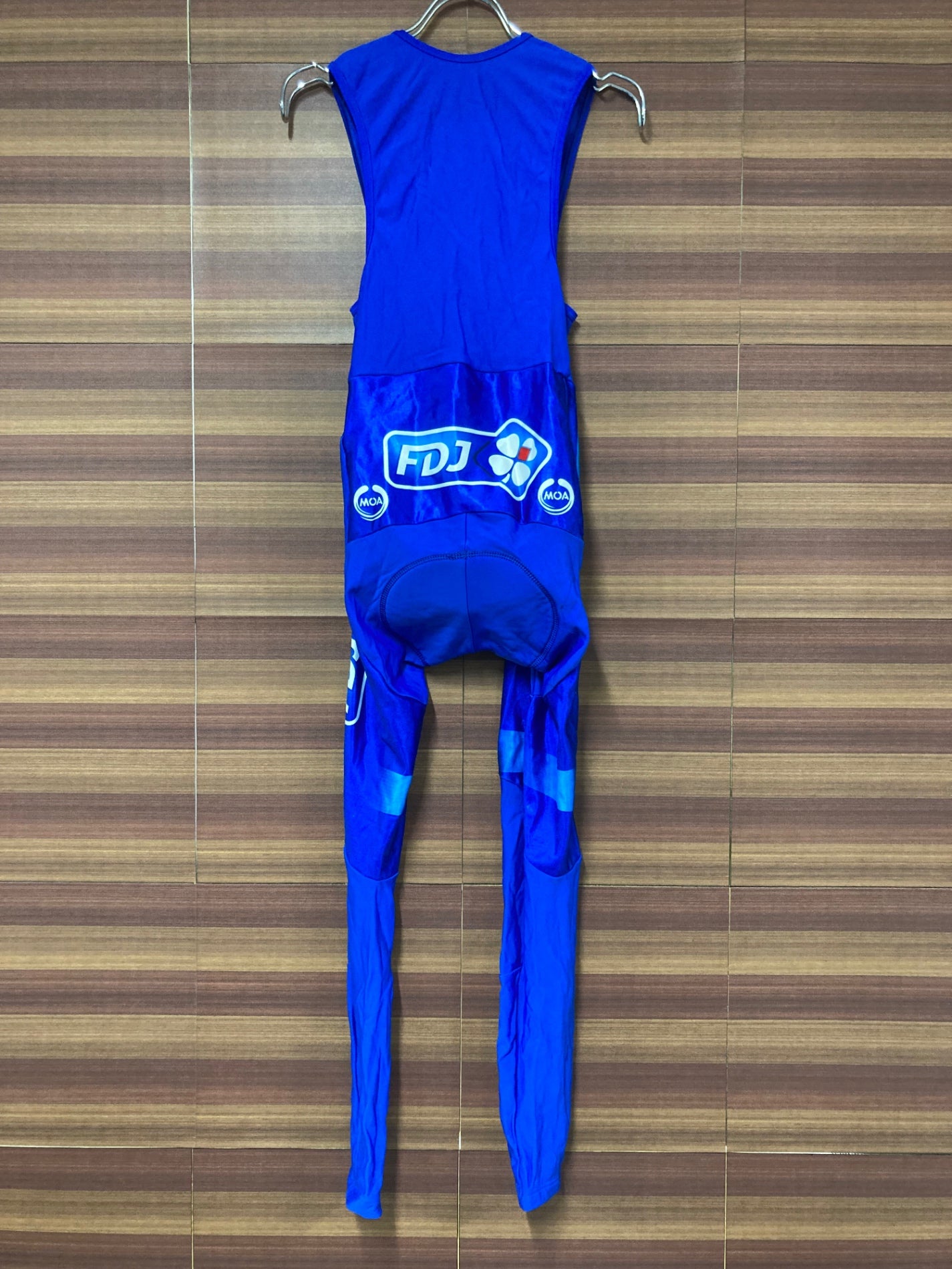 IO738 モア MOA ビブタイツ 青 2 裏起毛