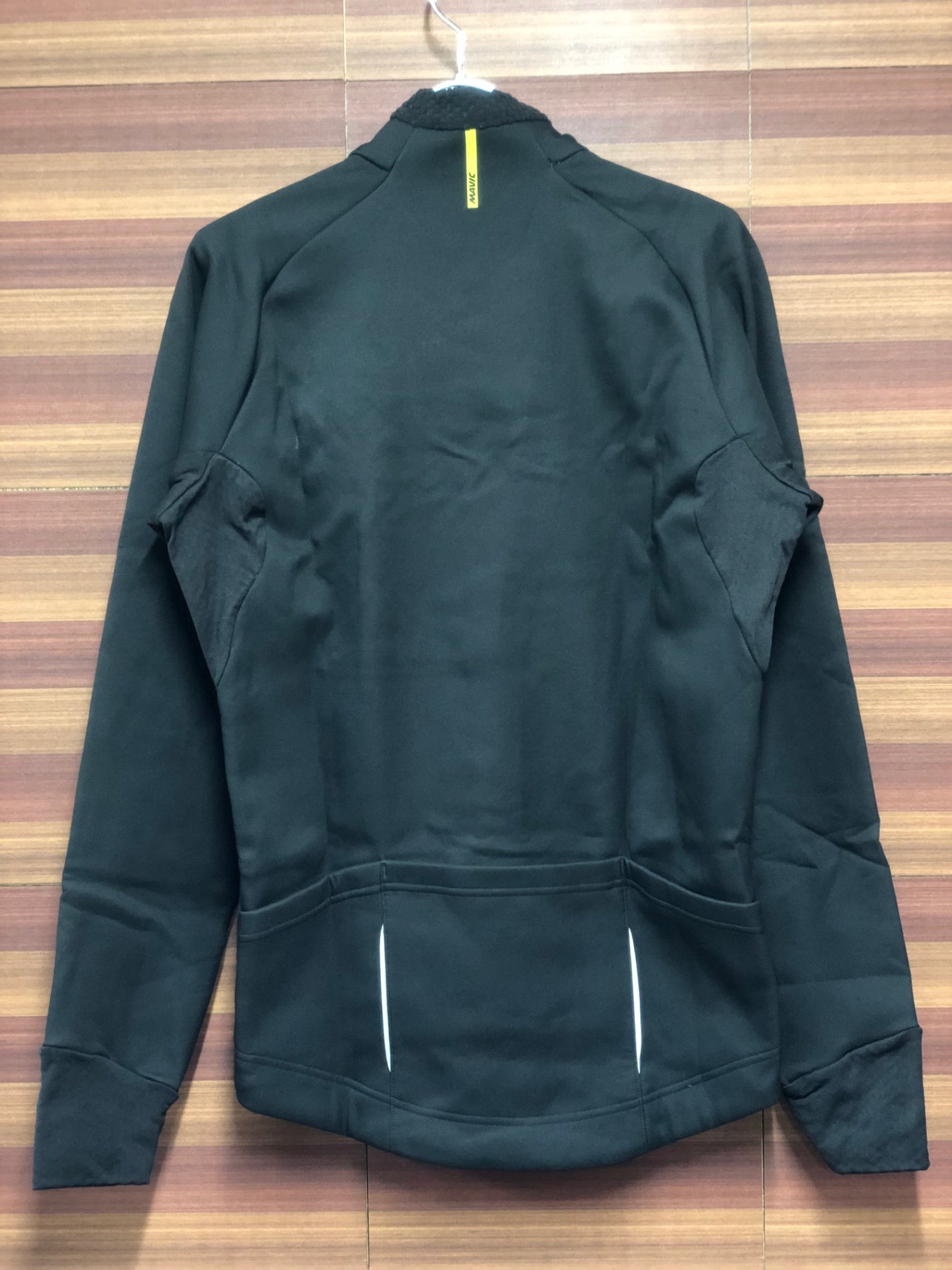 IM973 マヴィック MAVIC 長袖 サイクルジャケット 黒 S 裏起毛