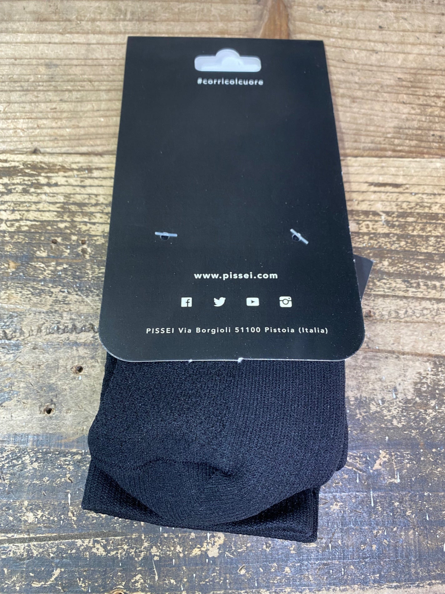 JC086 ピセイ PISSEI ソックス 黒 S-M