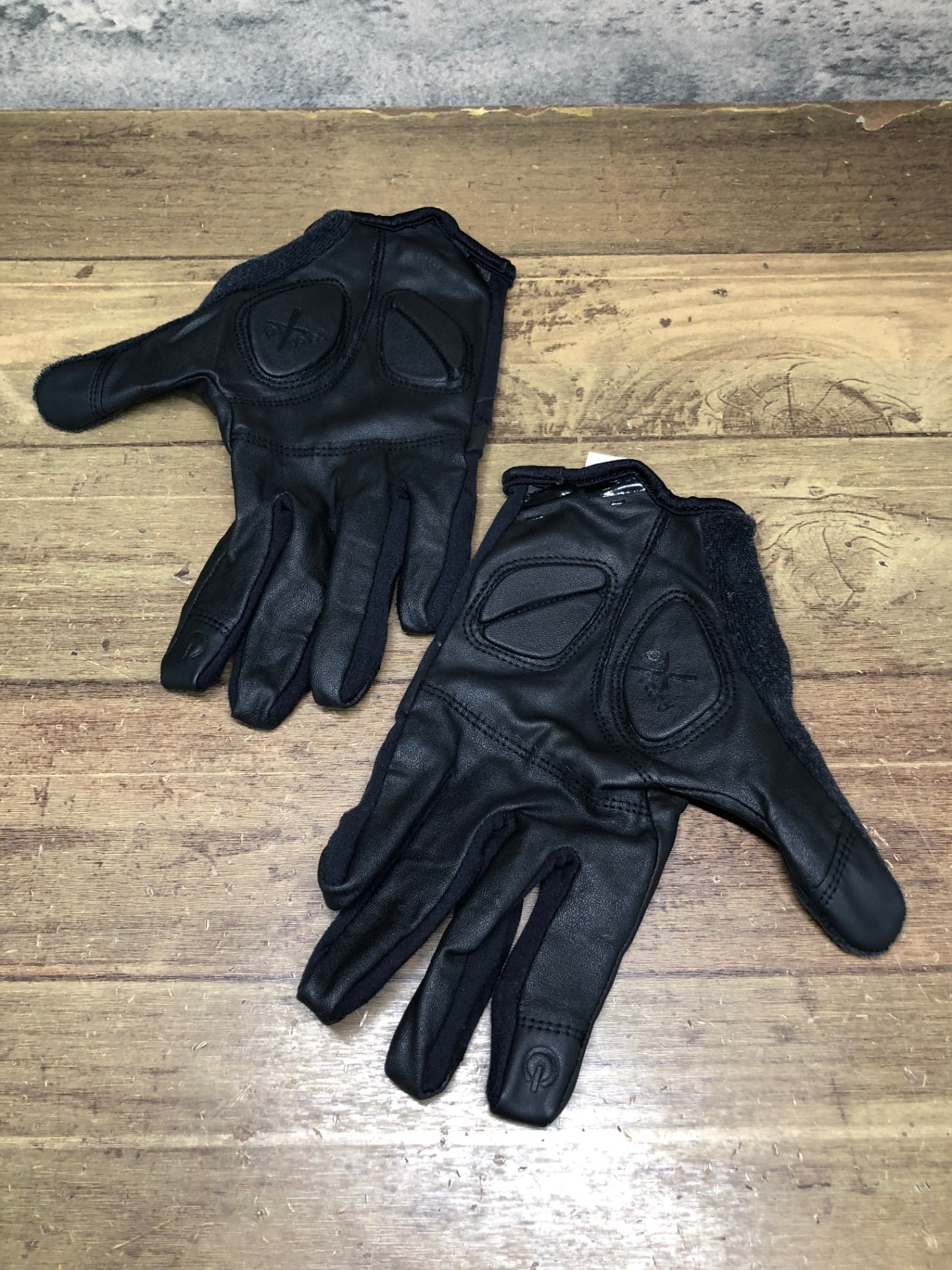 JB353 シマノ SHIMANO 長指 グローブ 黒 M 裏起毛