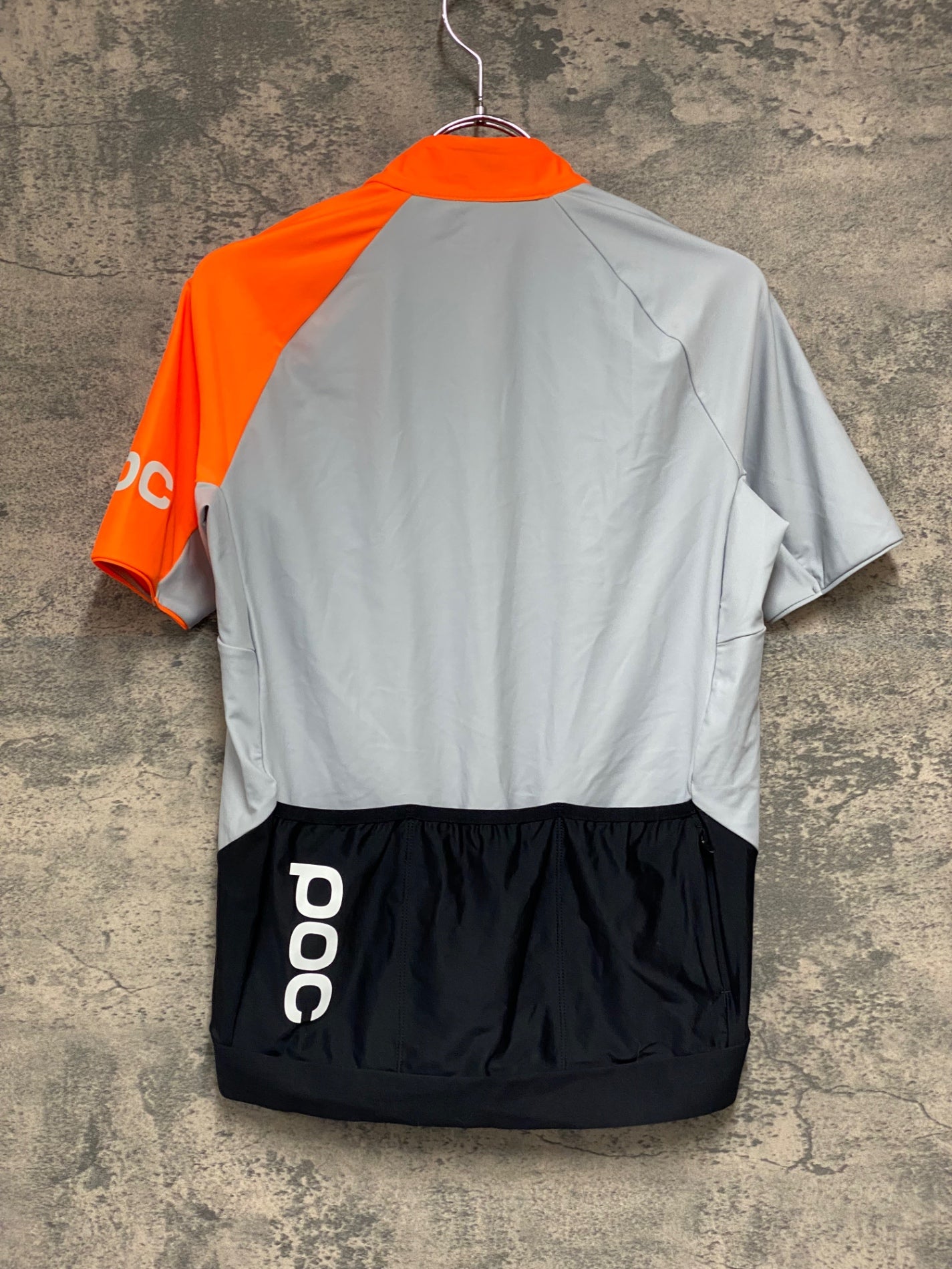 JD995 ポック POC 半袖 サイクルジャージ S グレー