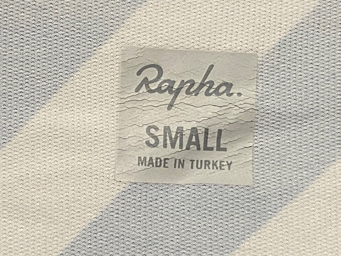 IM762 ラファ Rapha TRADE TEAM JERSEY 半袖 サイクルジャージ 青白 S