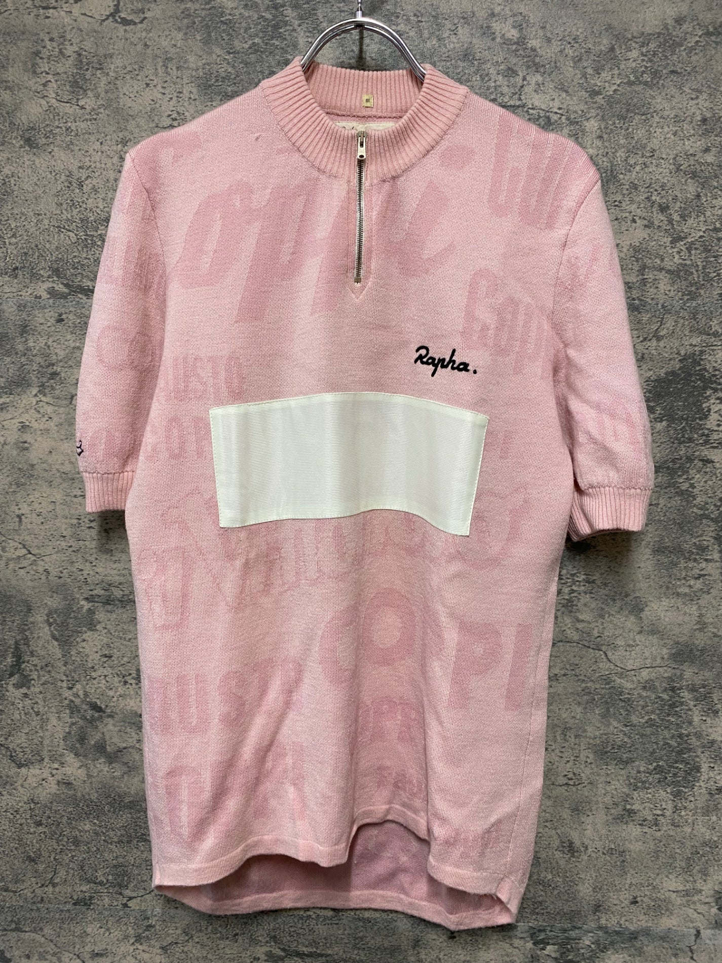 JC583 ラファ Rapha COPPI ROSA MERINO JERSEY 半袖 サイクルジャージ ピンク M