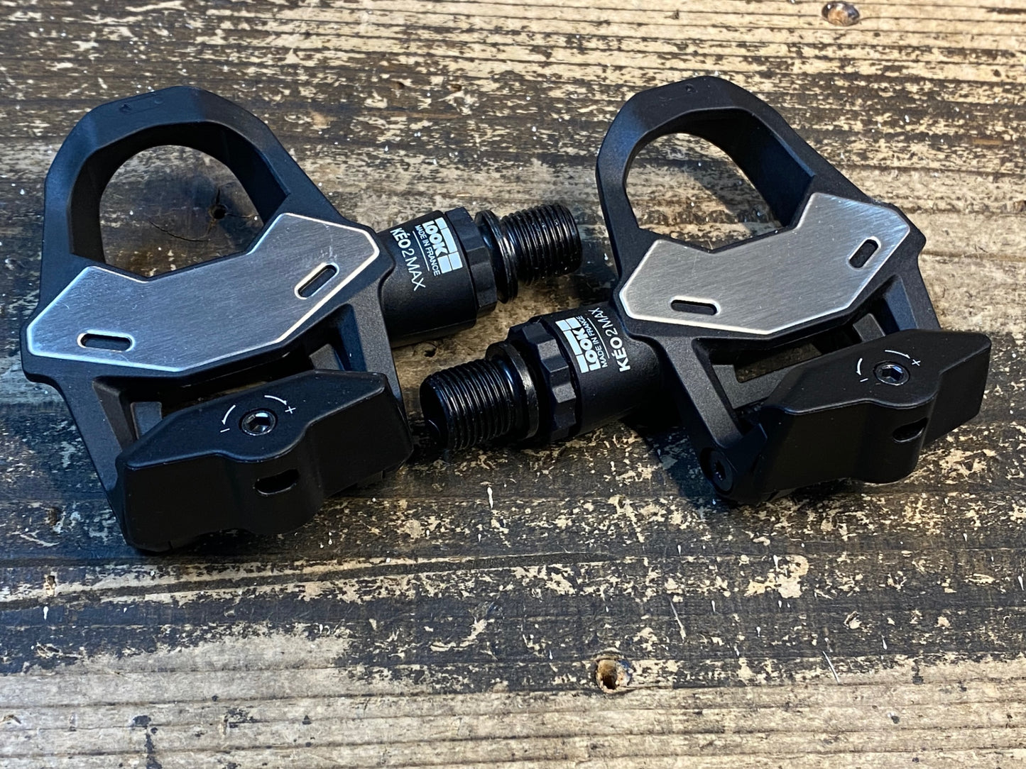 IV833 ルック LOOK KEO2 MAX ビンディングペダル クロモリシャフト