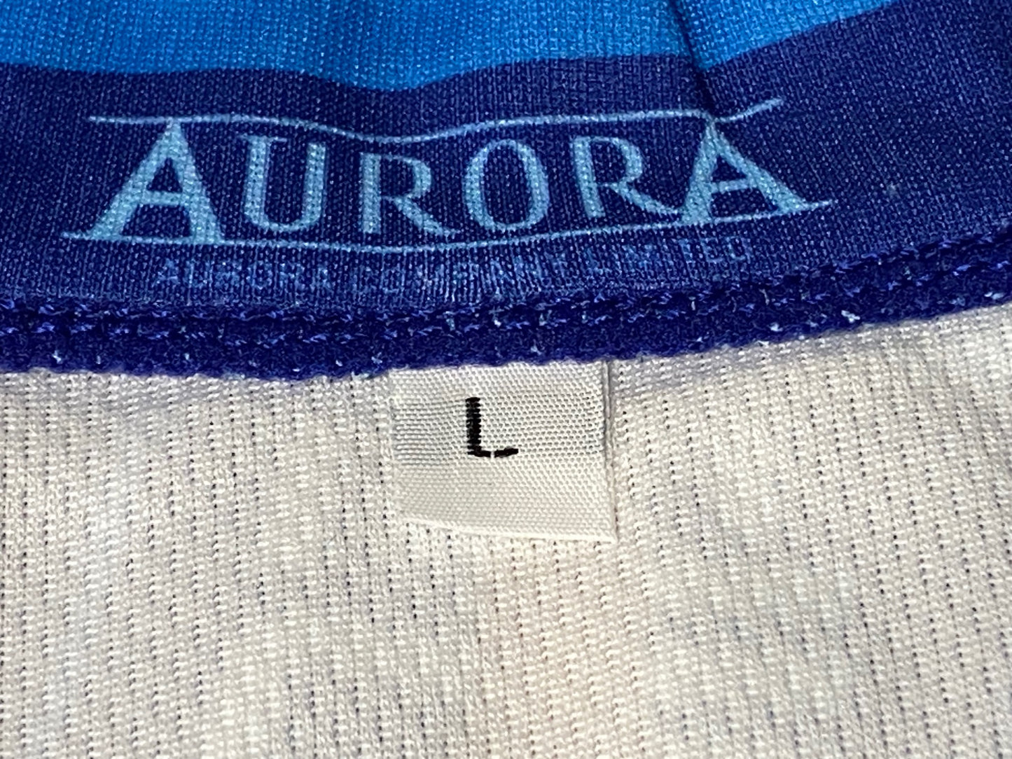 IS006 アウローラ AURORA 半袖 サイクルジャージ 白 L サイクリングニパ子 ニパ子Ver.