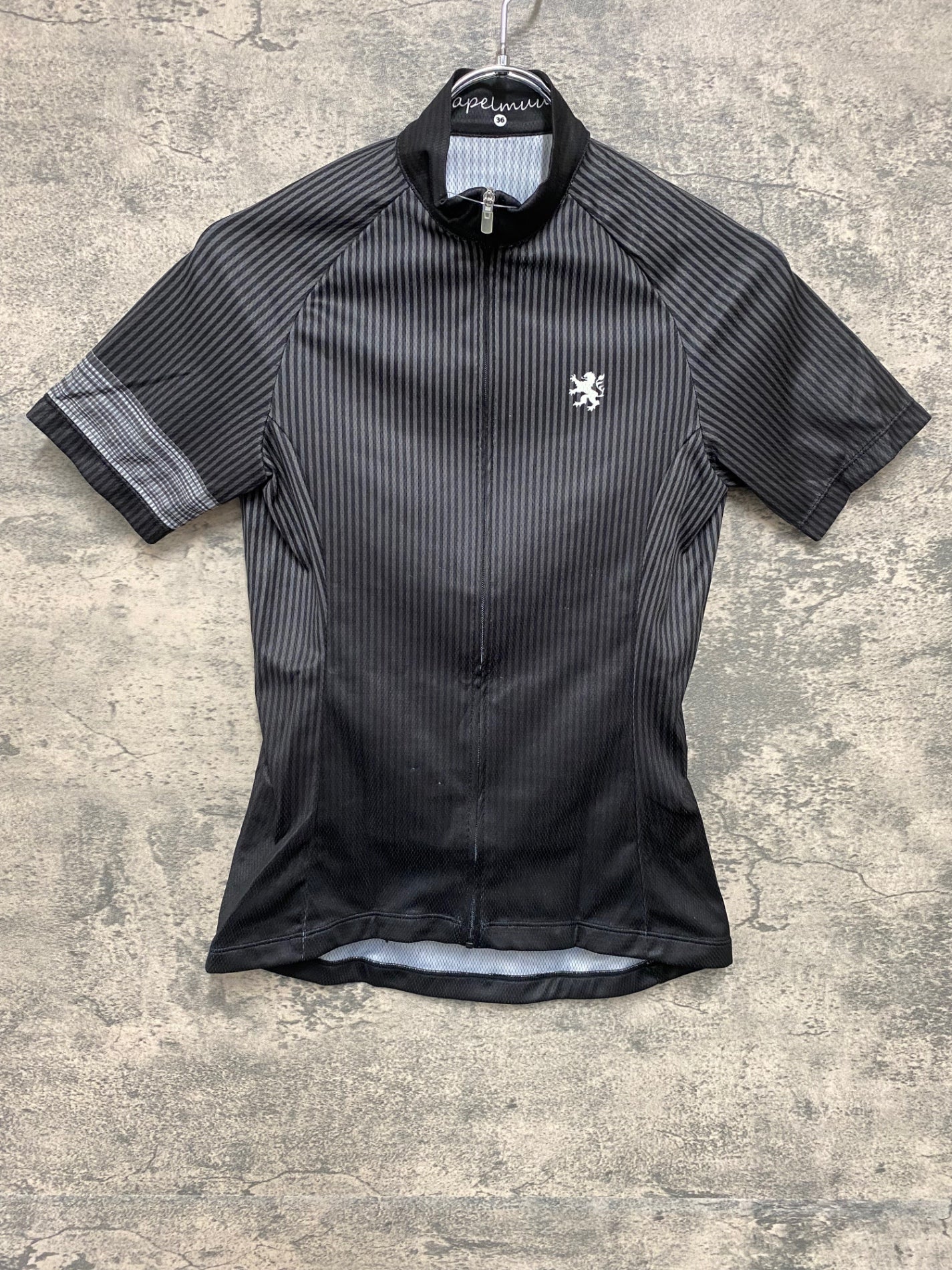 JB213 カペルミュール KAPELMUUR 半袖 サイクルジャージ 黒 36