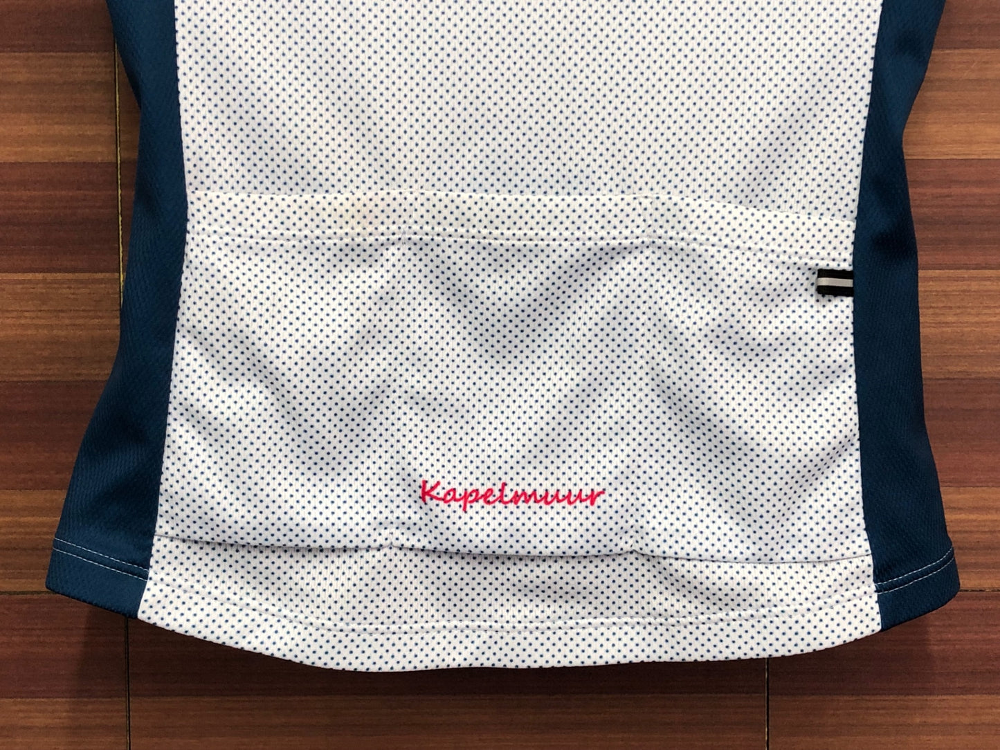 IR909 カペルミュール KAPELMUUR 半袖 サイクルジャージ 白 ドット 36