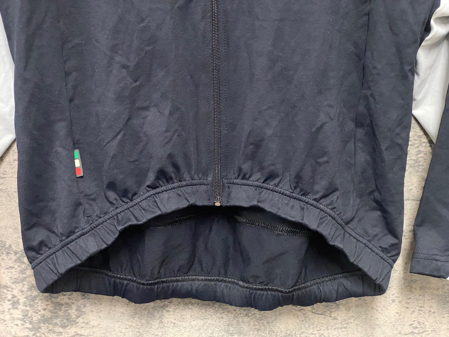 IZ850 デマルキ DE MARCHI 長袖 サイクルジャージ 黒 M