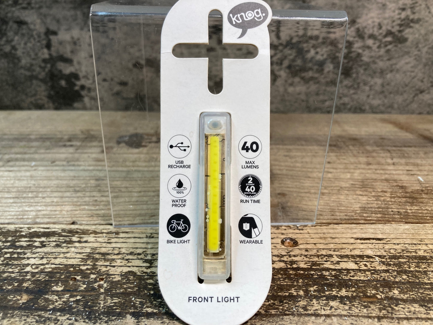 IR286 ノグ knog PLUS FRONT フロントライト 白