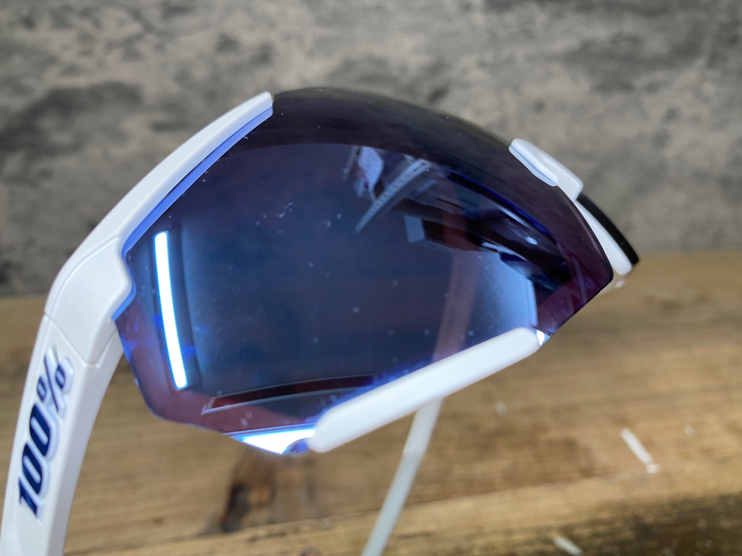 JC080 100％ レーストラップ RACETRAP サングラス アイウェア 白 HiPERレンズ