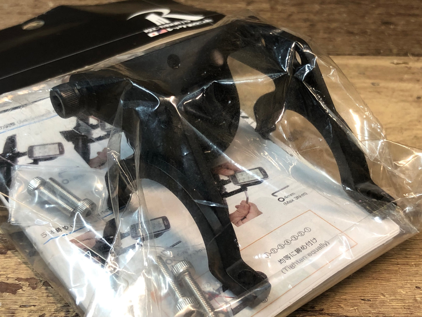 IH013 レックマウント REC-MOUNTS サイクルコンピューターマウント ダブルアームセット D-Arm-T1