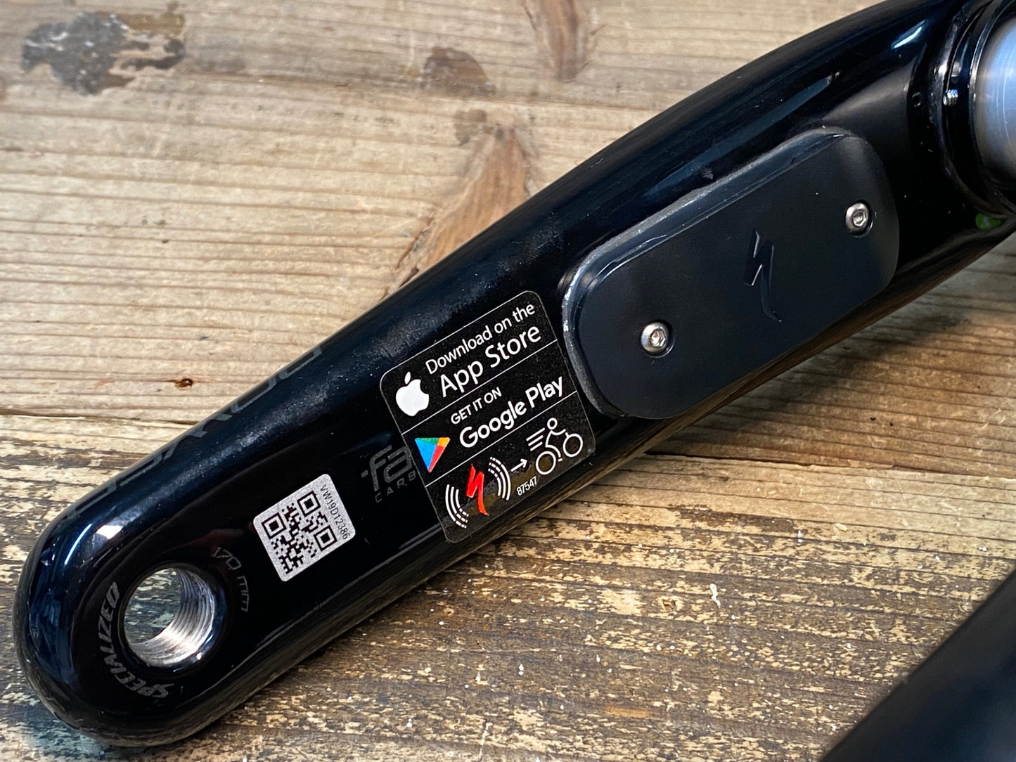 IW411 スペシャライズド SPECIALIZED S-WORKS POWER 両足パワーメーター カーボン クランクセット 170mm 52/36T 接続確認済