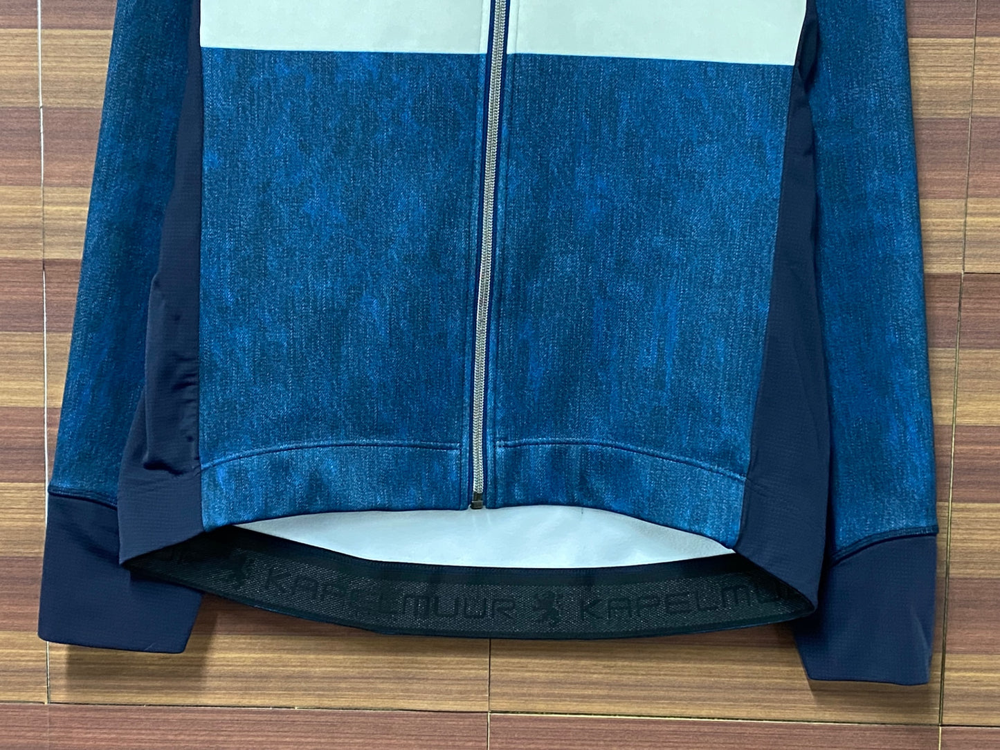 IO238 カペルミュール kapelmuur 長袖サイクルジャケット 紺 L 裏起毛