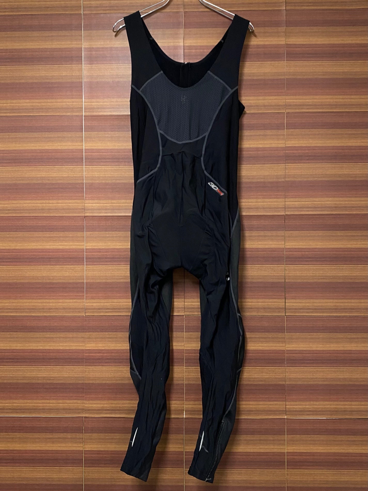 IS043 パールイズミ PEARL iZUMi ビブタイツ 黒 L 裏起毛 WIND BREAK