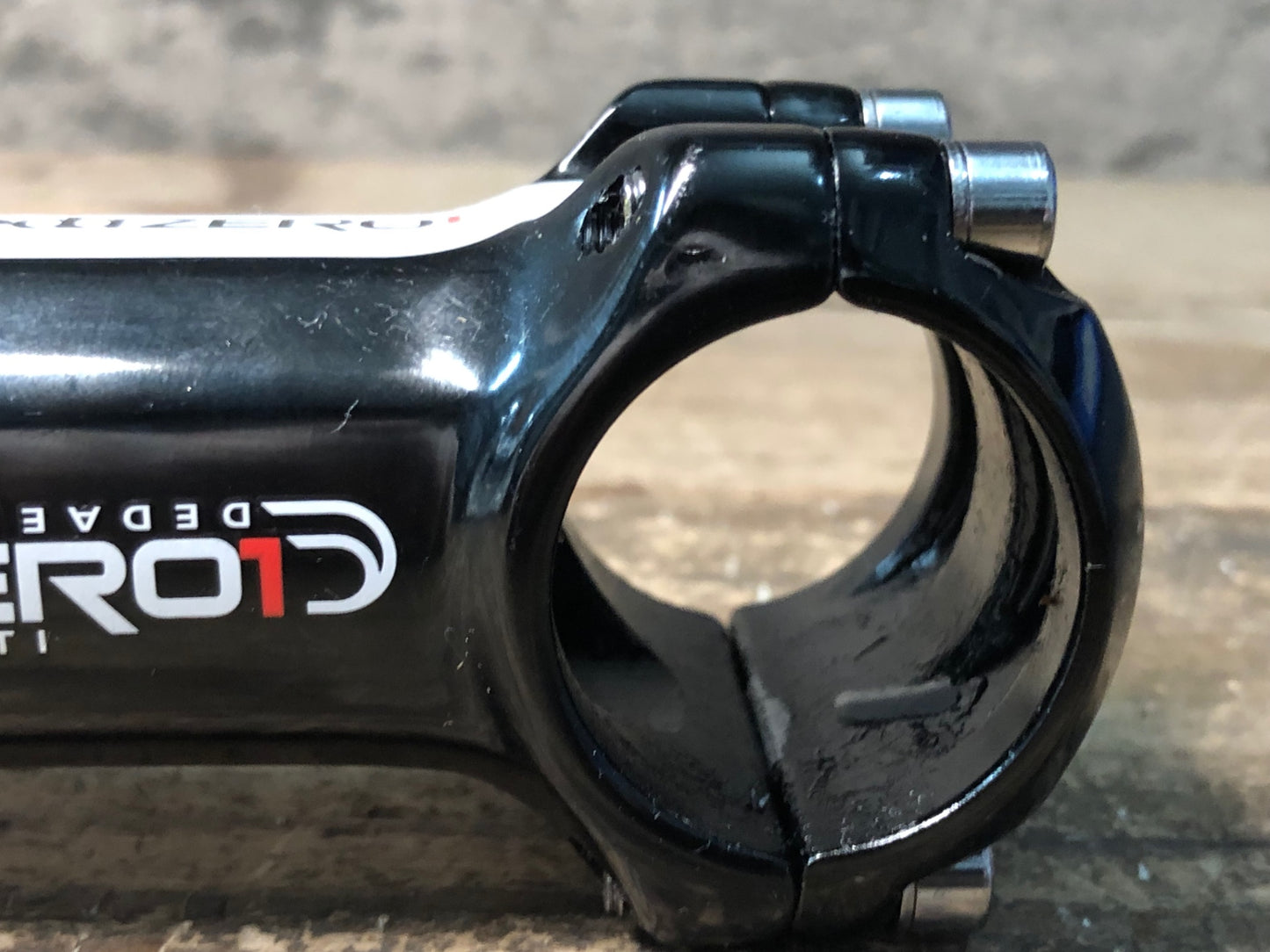 IY801 デダ Deda ZERO1 アルミステム 黒 80mm Φ31.7 OS